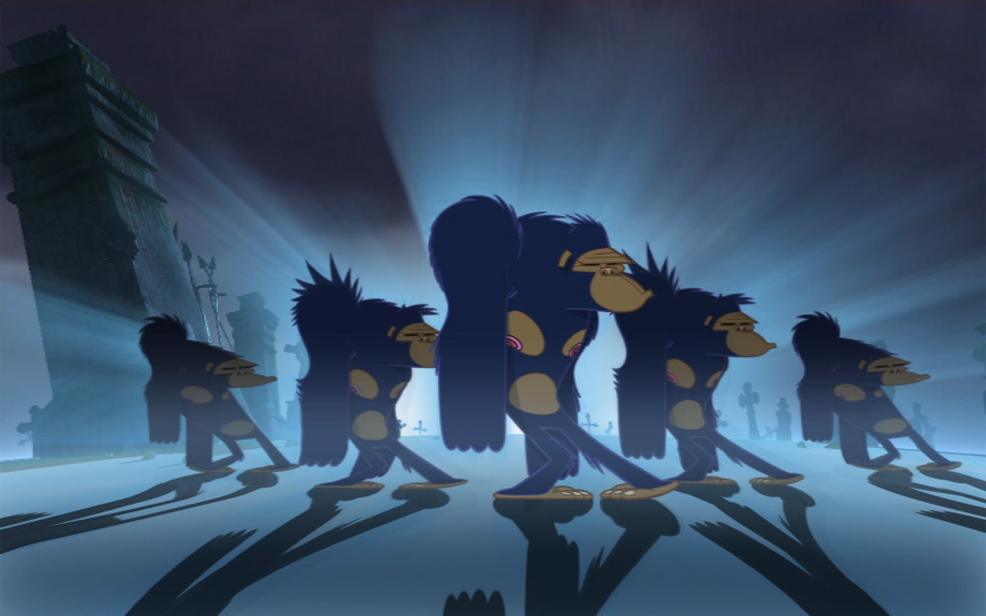 gorillaz, hd, music, 720P, HD Wallpaper