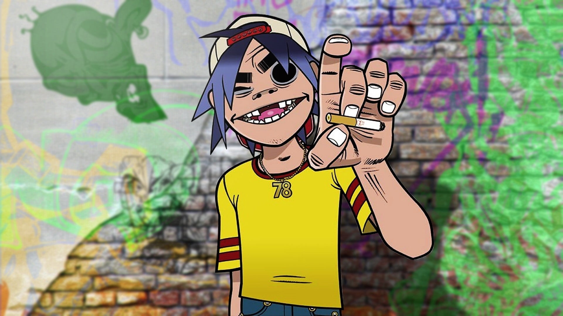 positive emotion, cigarette, standing, arms raised, women, vector, leisure activity, emotion, graffiti, man, illustration, multi colored, smiling, portrait, HD Wallpaper