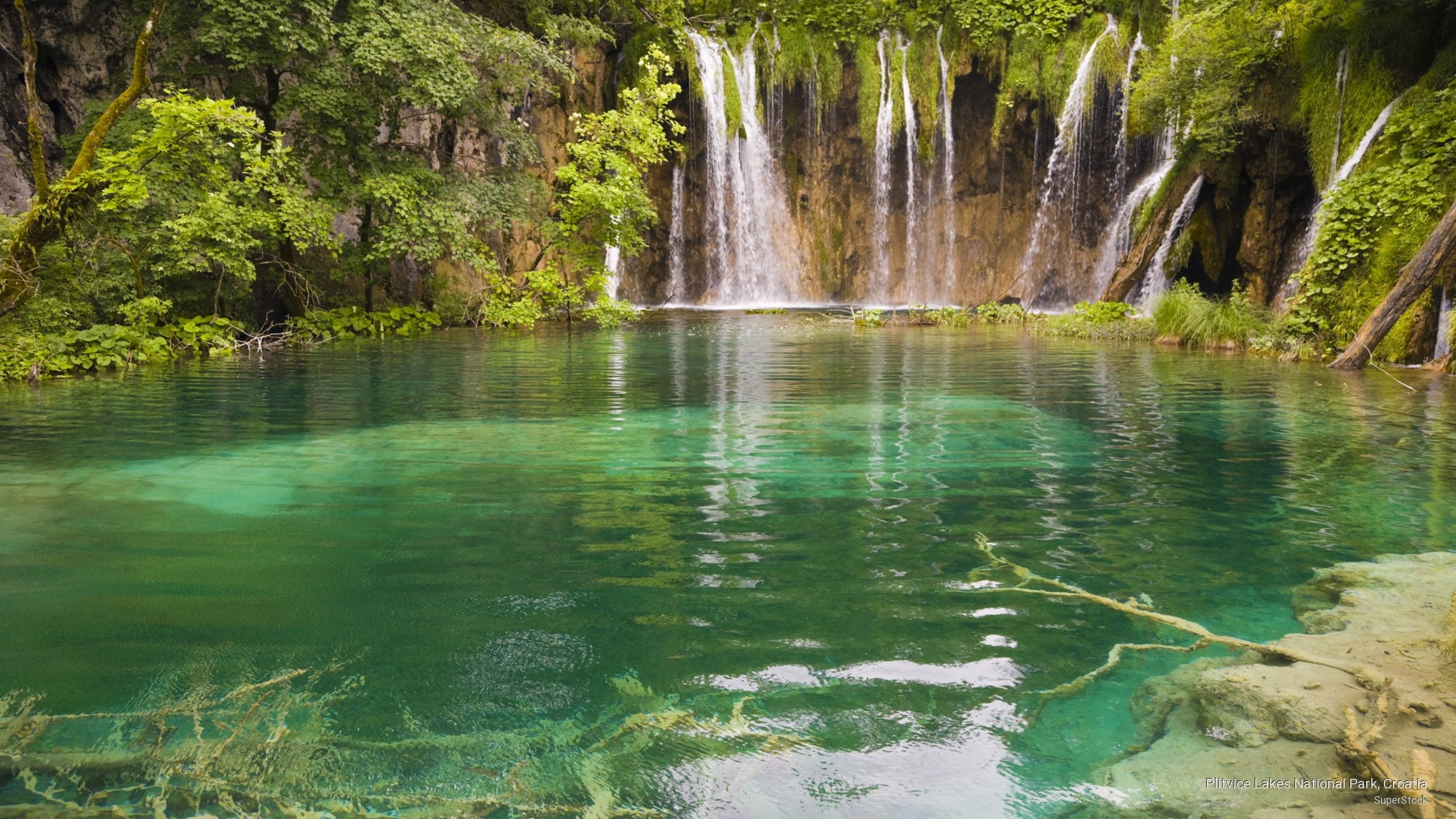 Waterfalls, national, 2K, plitvice, croatia, lakes, park, HD Wallpaper