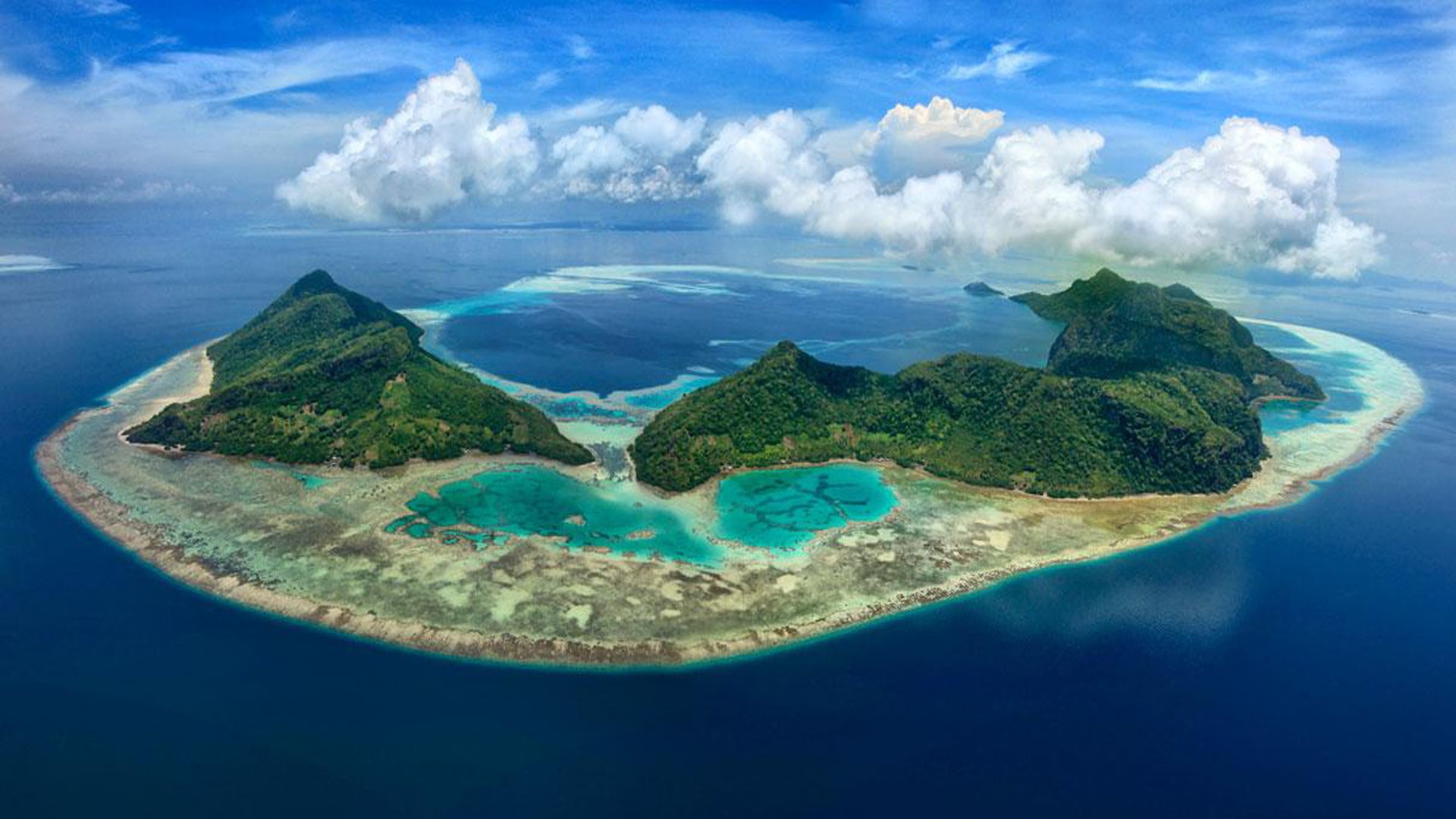 sakaran, east, islands, parkland, known, coast, thun, park, malaysia, hd, marine, sabah, 1080P, HD Wallpaper