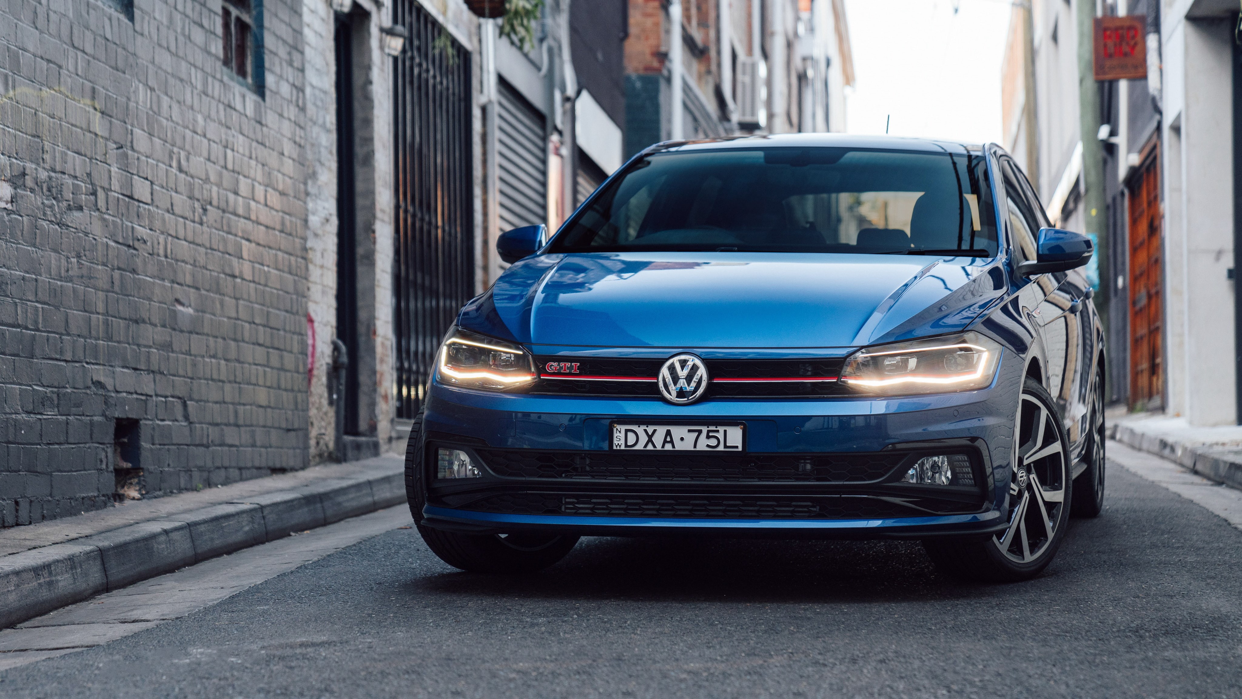 4K, Polo, 2018, Volkswagen, GTI, HD Wallpaper