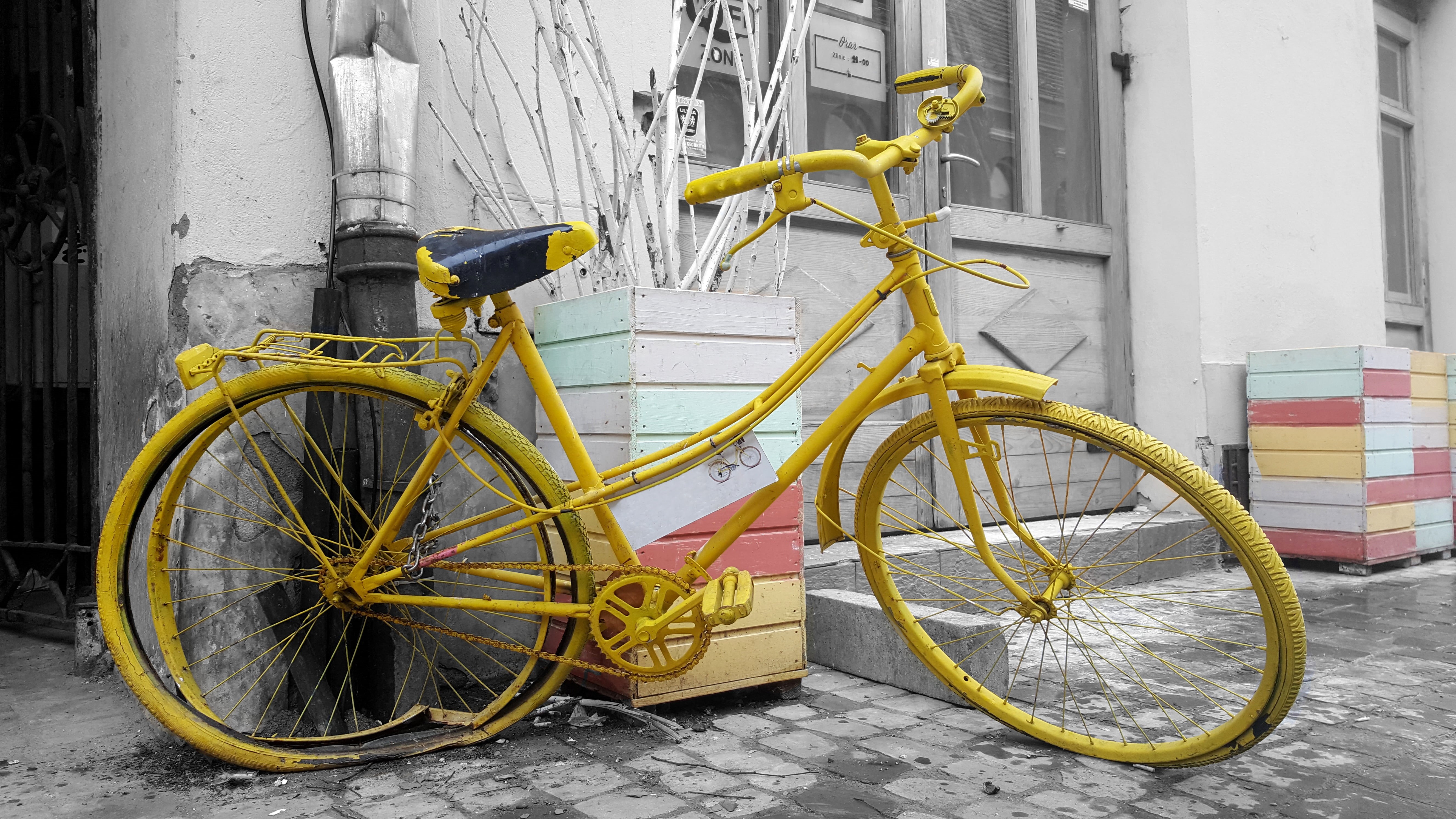 field sports, old bike, europe, wall - building feature, environment, building exterior, urban, outdoor advertising, architecture, travel, retro, cycle, HD Wallpaper
