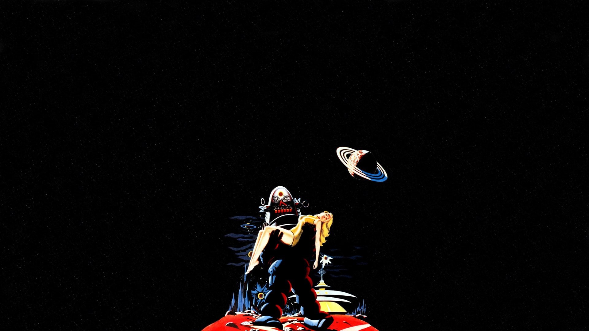 Forbidden Planet, Movie, Robby the Robot, 1080P, HD Wallpaper