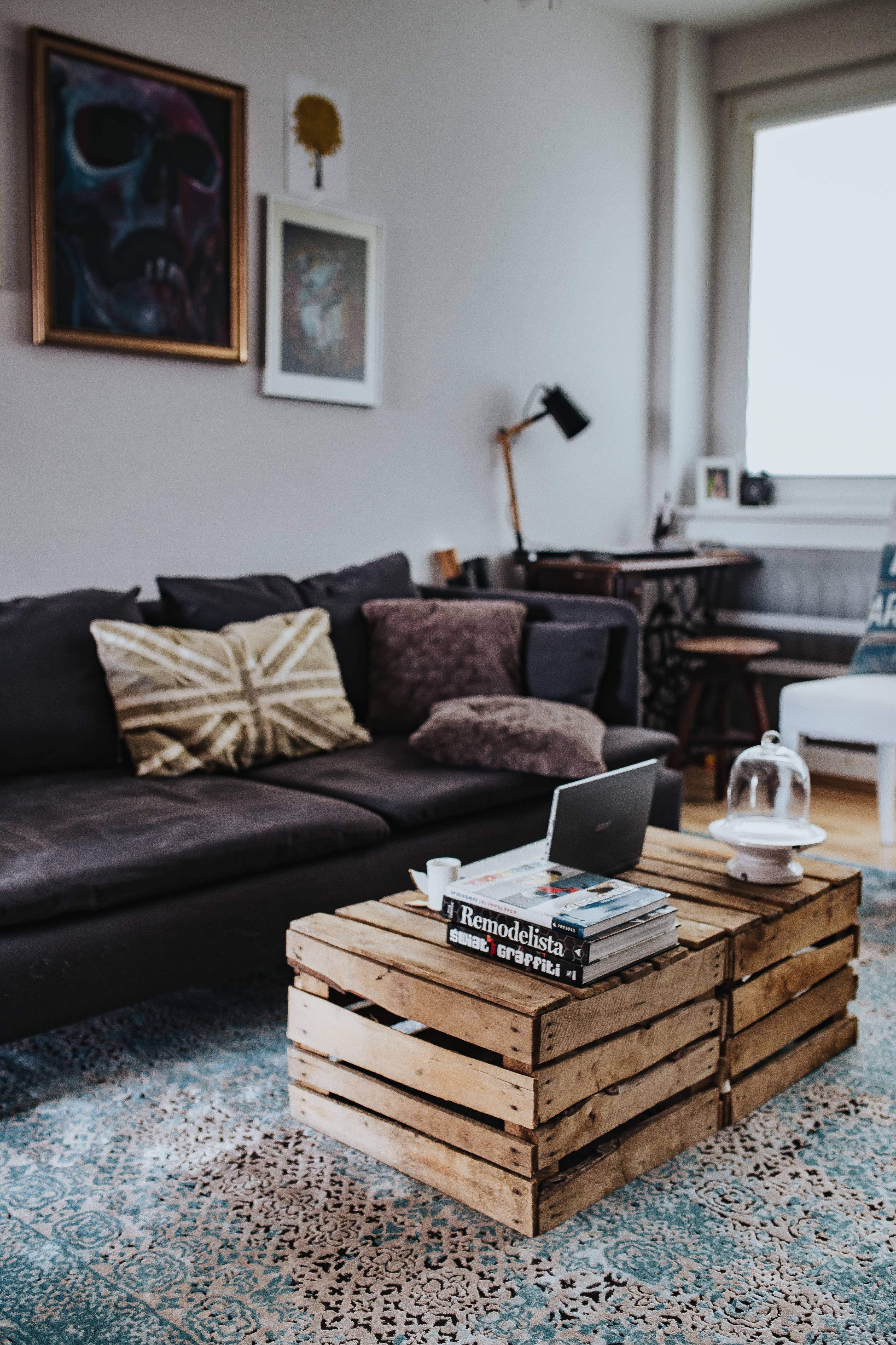 pillow, absence, rug, home, light blue, home showcase interior, communication, frame, comfortable, focus on foreground, table, picture frame, room, composition, Phone HD Wallpaper