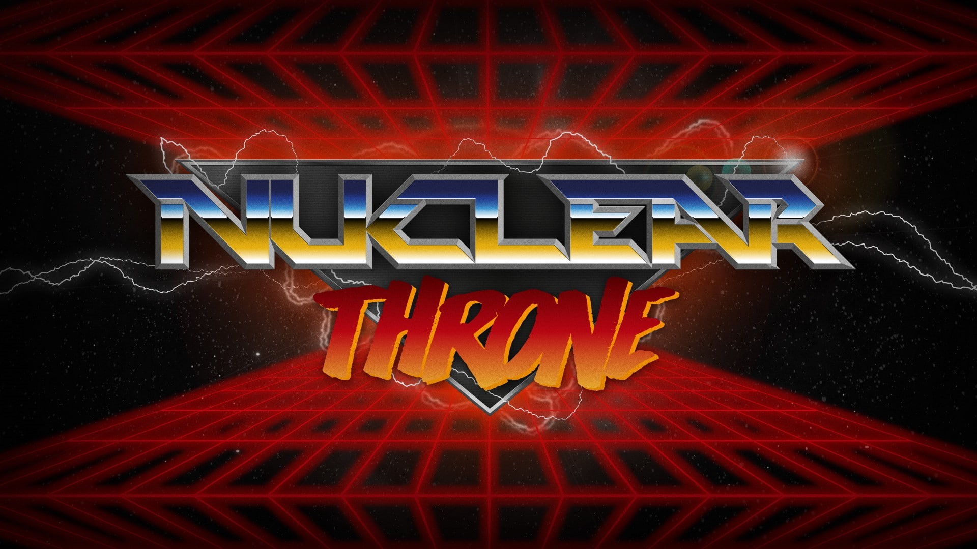 graphic design, Nuclear Throne, video games, 1980s, 1080P, typography, grid, space, HD Wallpaper