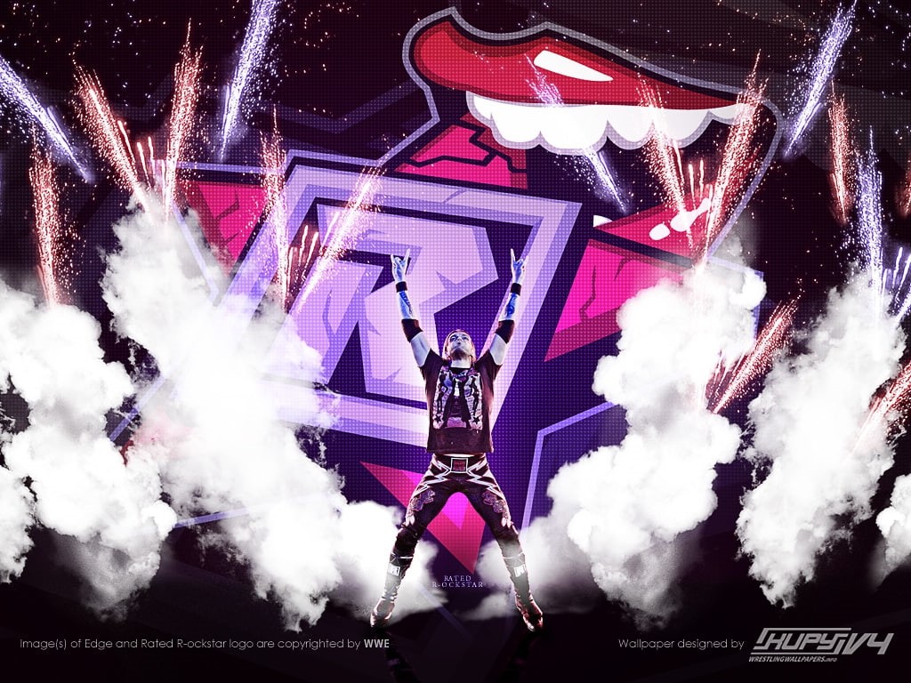 art, entrance, rated, superstar, WWE, r, 480P, sports, Rated-R Superstar, edge, hd, wrestling, Rockstar, HD Wallpaper