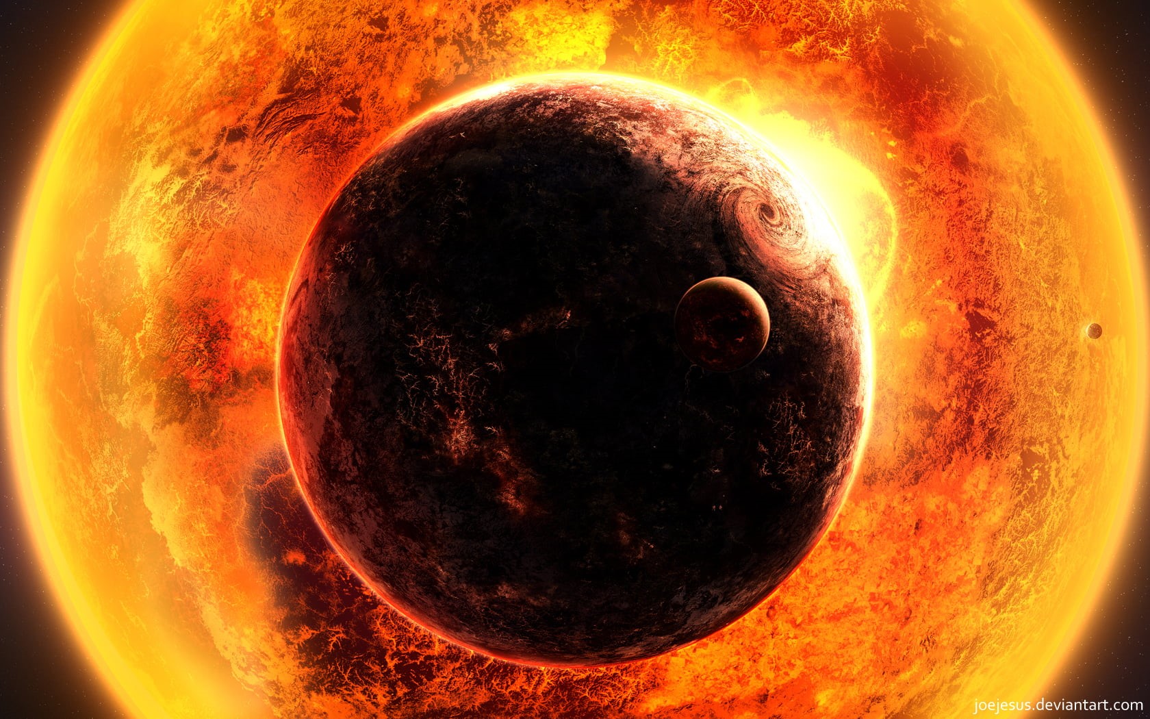 glowing, no people, orange Color, heat - Temperature, exploding, close-up, light - Natural Phenomenon, geometric shape, fire - Natural Phenomenon, astronomy, HD Wallpaper