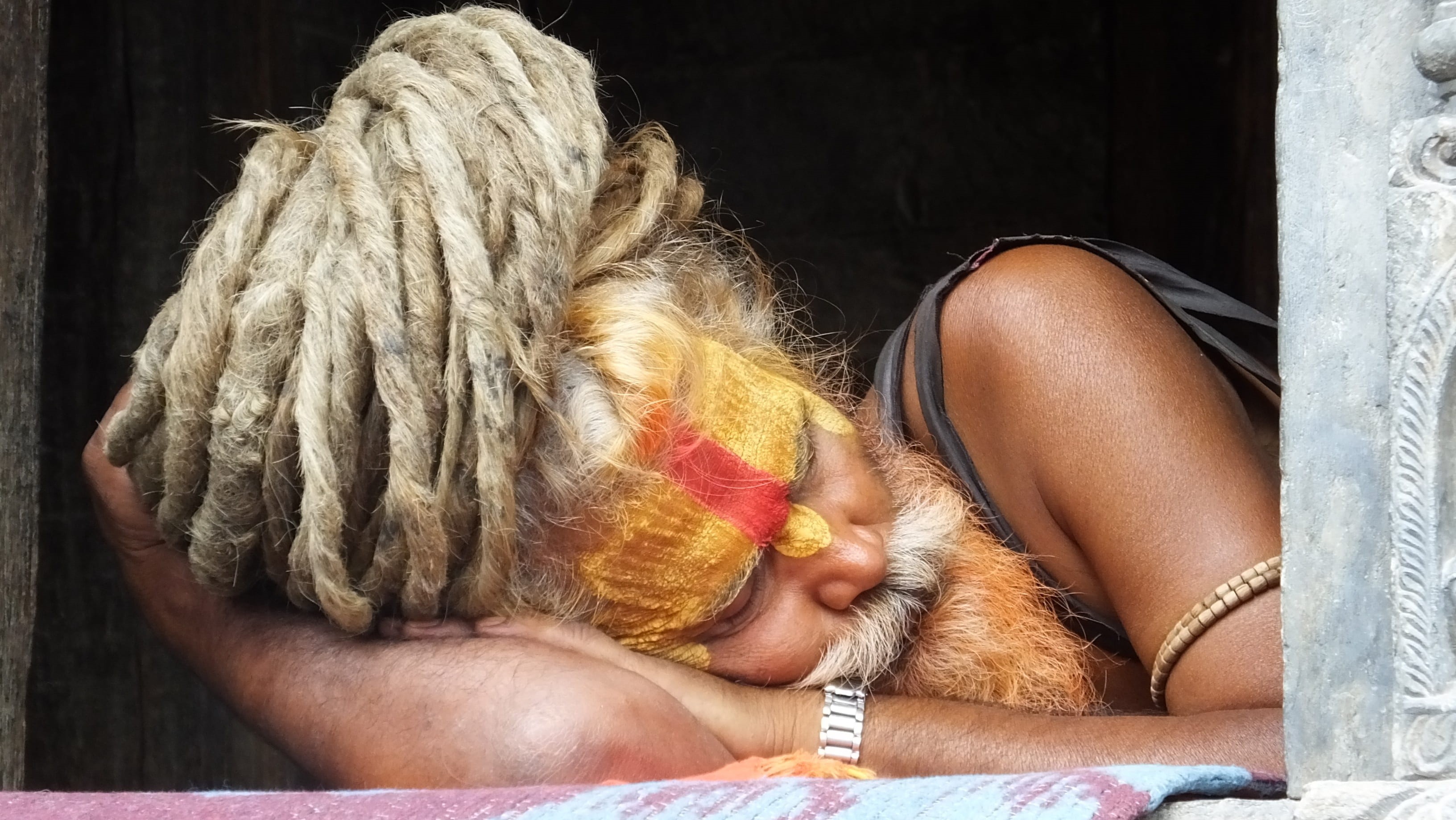 kath, spirituality, portrait, blond hair, relaxation, pashupatinath, temple, leisure activity, day, yogi, child, innocence, women, lifestyles, hindu, surface, HD Wallpaper