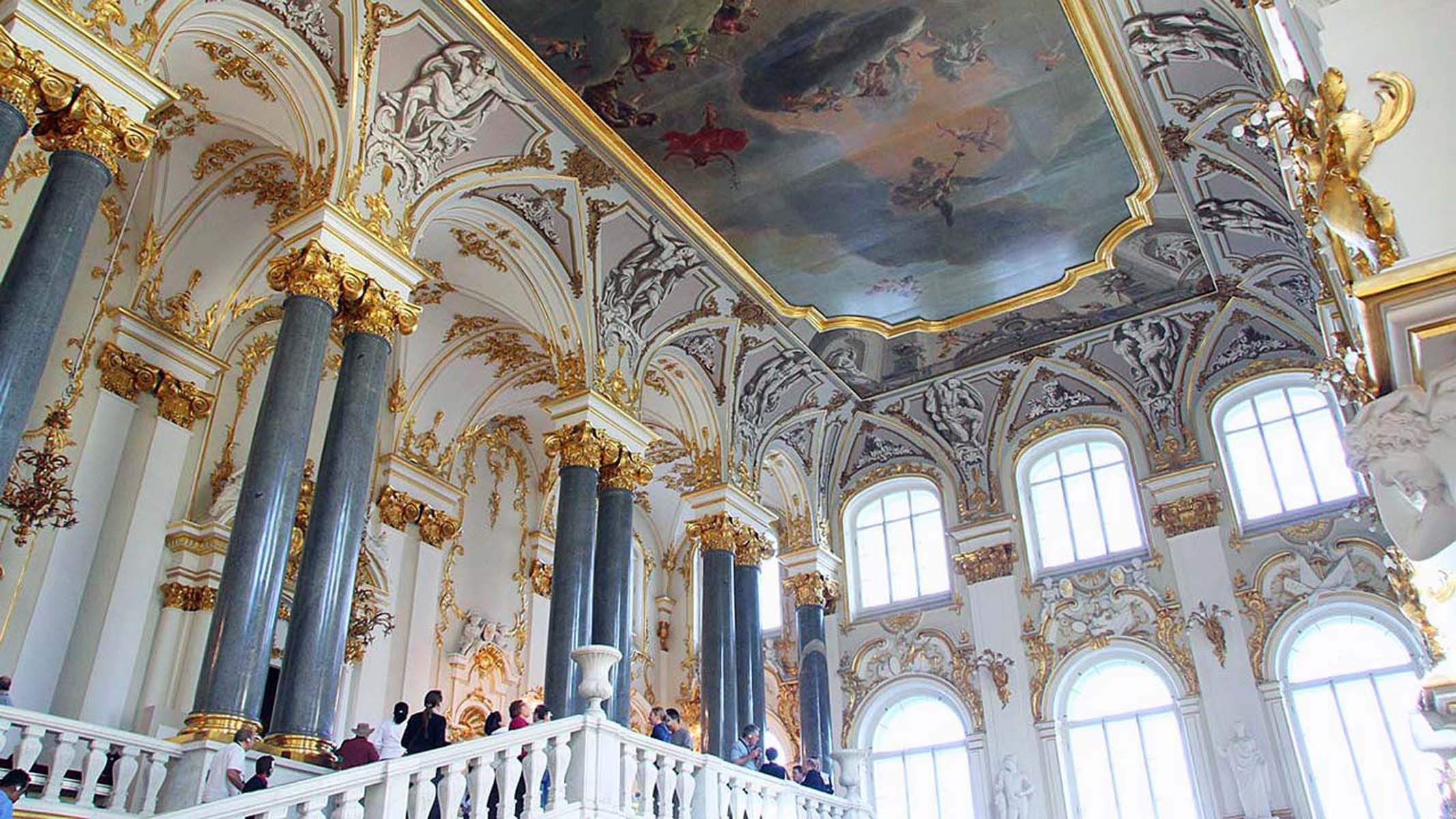 1080P, museum, exploring, ceiling, hermitage, HD Wallpaper