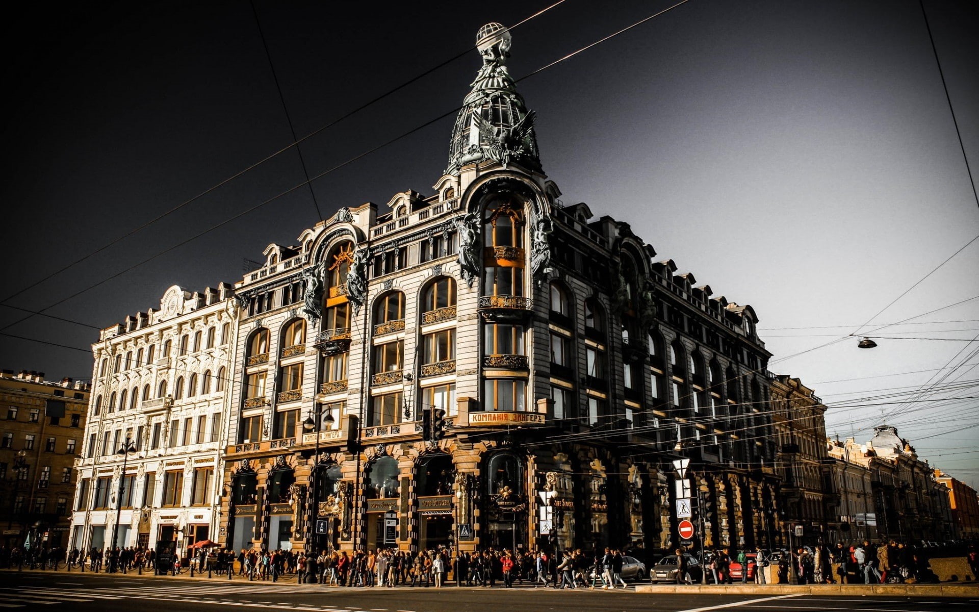 petersburg, 1080P, St Petersburg, st, corner, HD Wallpaper