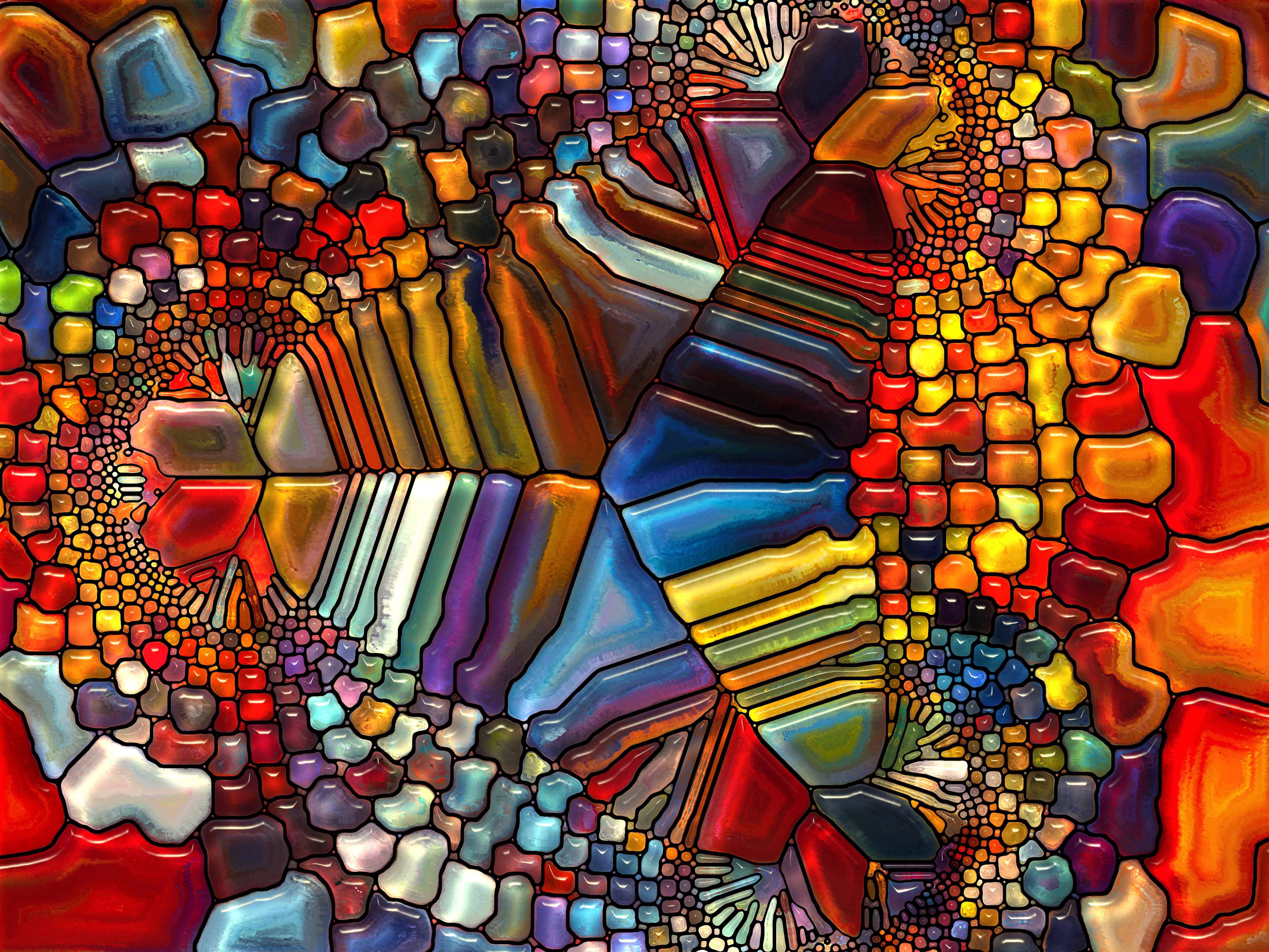choice, macro, decor, still life, yellow, arrangement, pattern, shape, colors, glass, blue, 5K, close-up, multi Colored, variation, for sale, market stall, HD Wallpaper