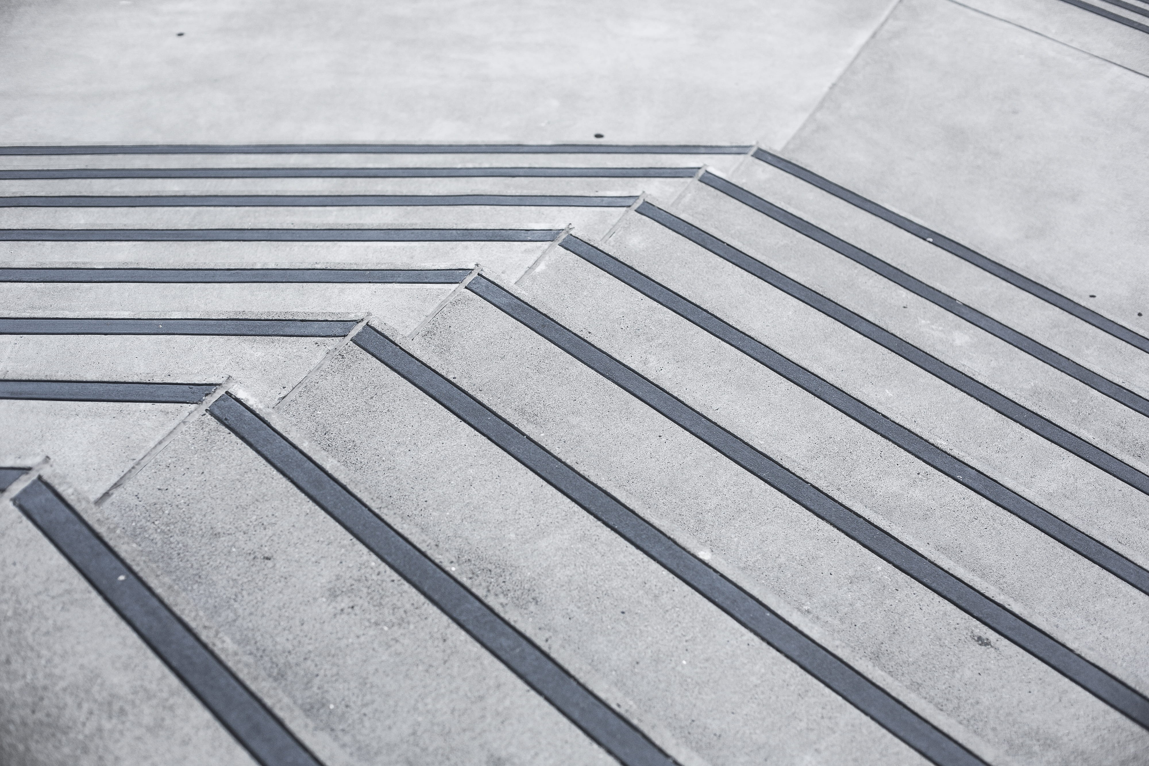 abstract, built structure, in a row, Concrete, steps and staircases, repetition, minimalism, striped, shape, backgrounds, pattern, Stairs, staircase, urban, HD Wallpaper