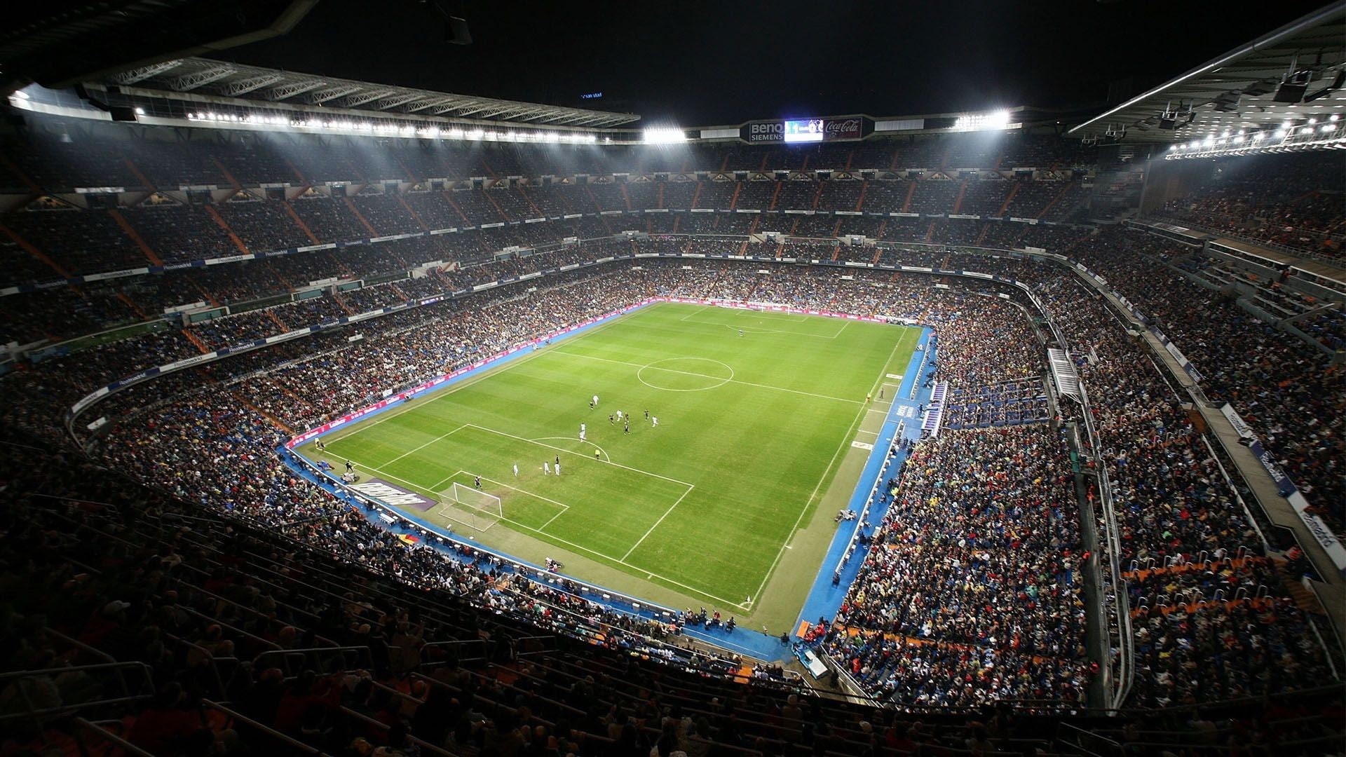 stadium, sports, art, x, soccer, football, santiago, hd, bernabeu, 1080P, HD Wallpaper