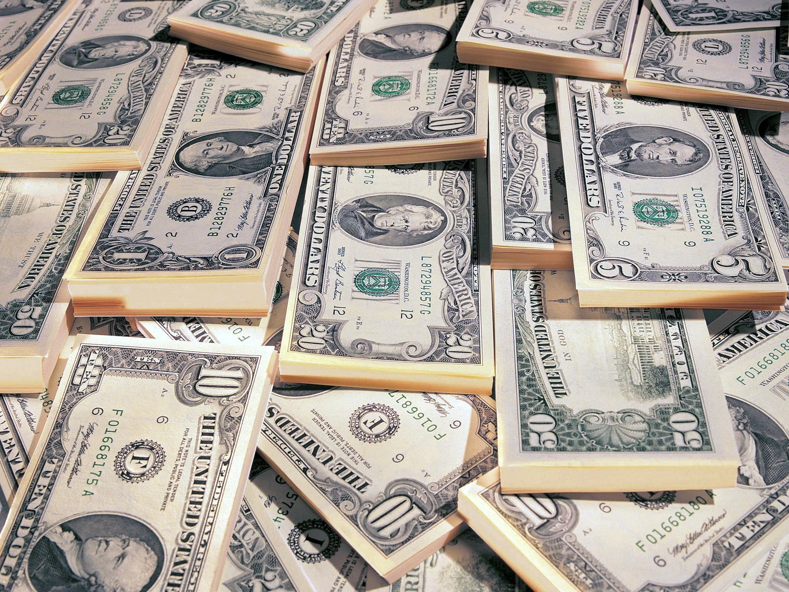 indoors, high angle view, economy, still life, wealth, lot, full frame, dollar, dollars, dollar bills, no people, text, paper currency, banknote, abundance, HD Wallpaper