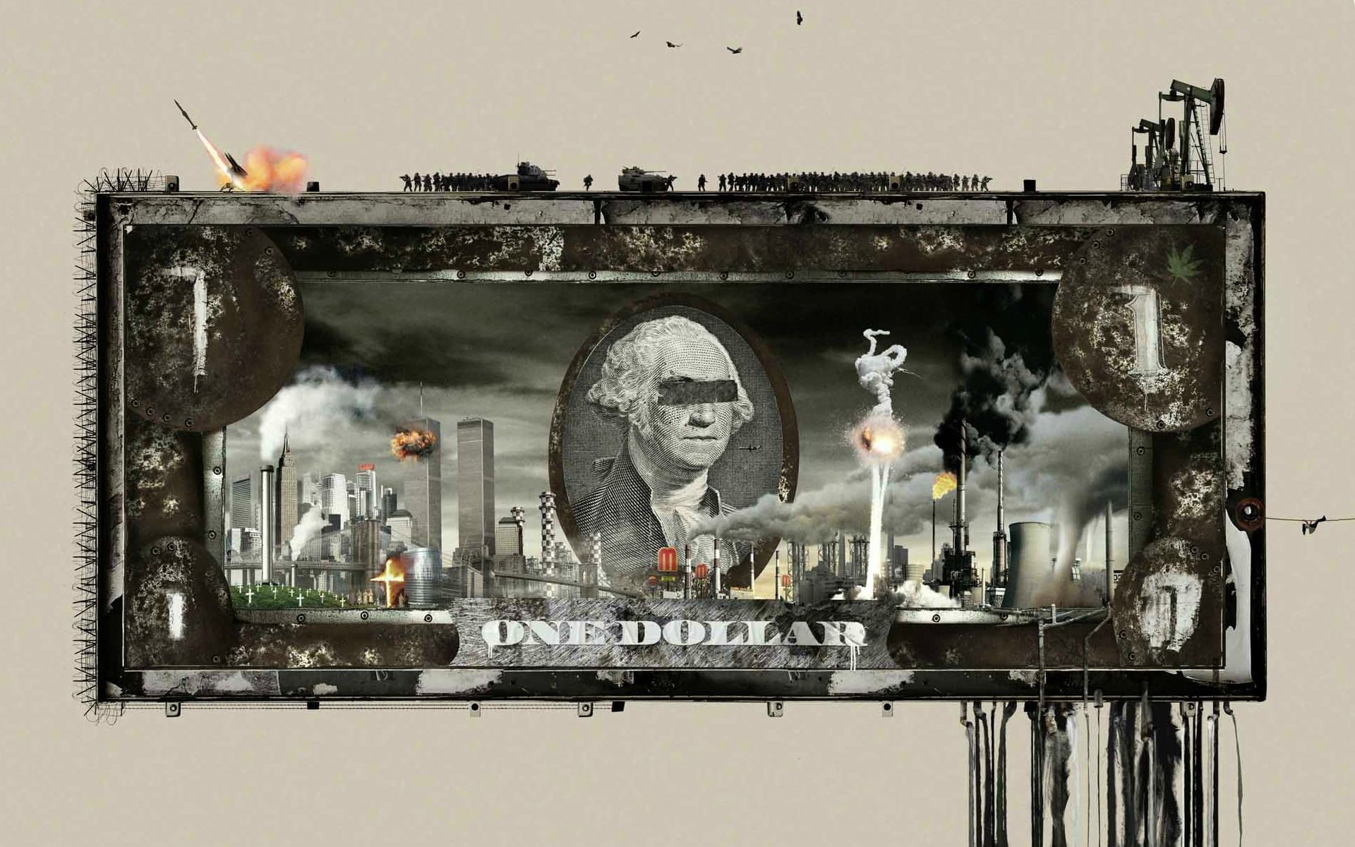 no people, religion, animals in the wild, dollar, apocalyptic, bird, 1080P, day, animal, war, close-up, nature, fire, wall - building feature, money, built structure, HD Wallpaper