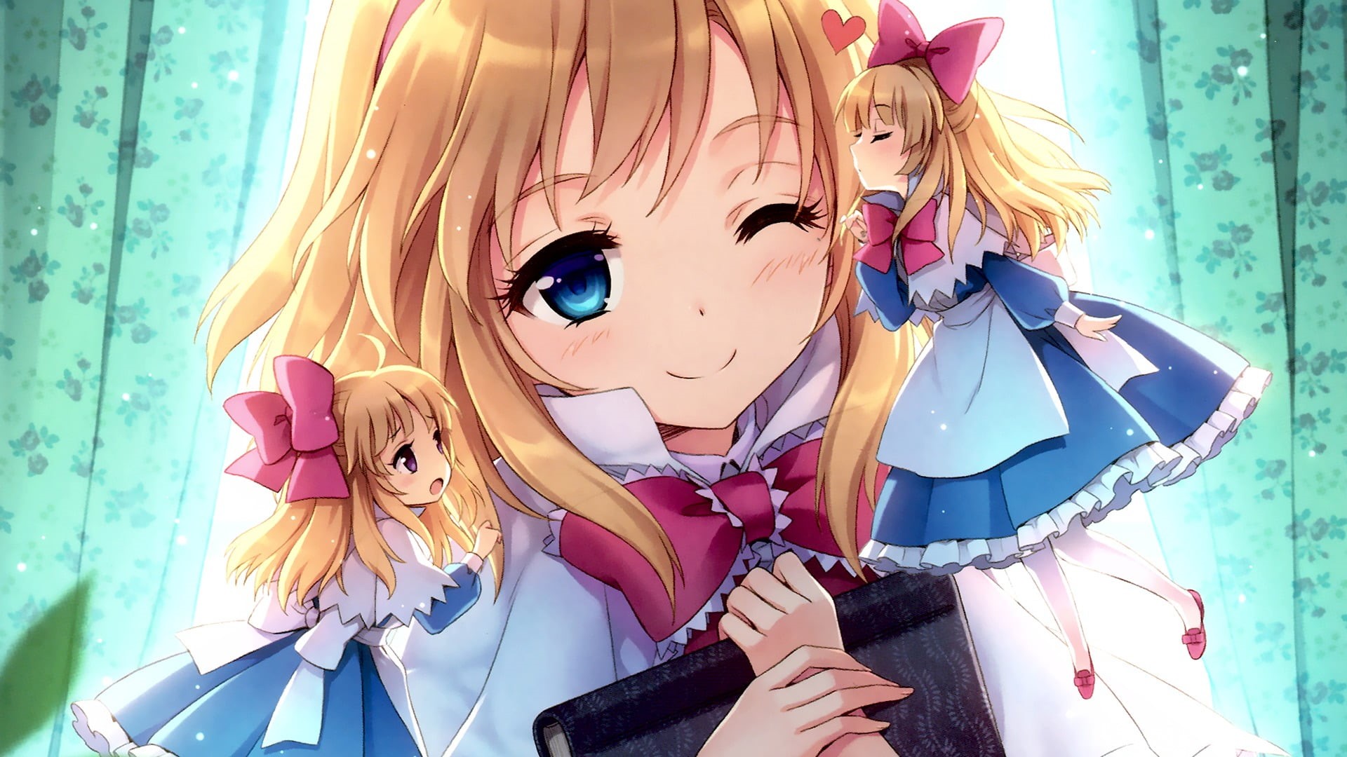 lifestyles, fashion, human representation, real people, blond hair, female likeness, an2a, art and craft, representation, Touhou, variation, leisure activity, HD Wallpaper
