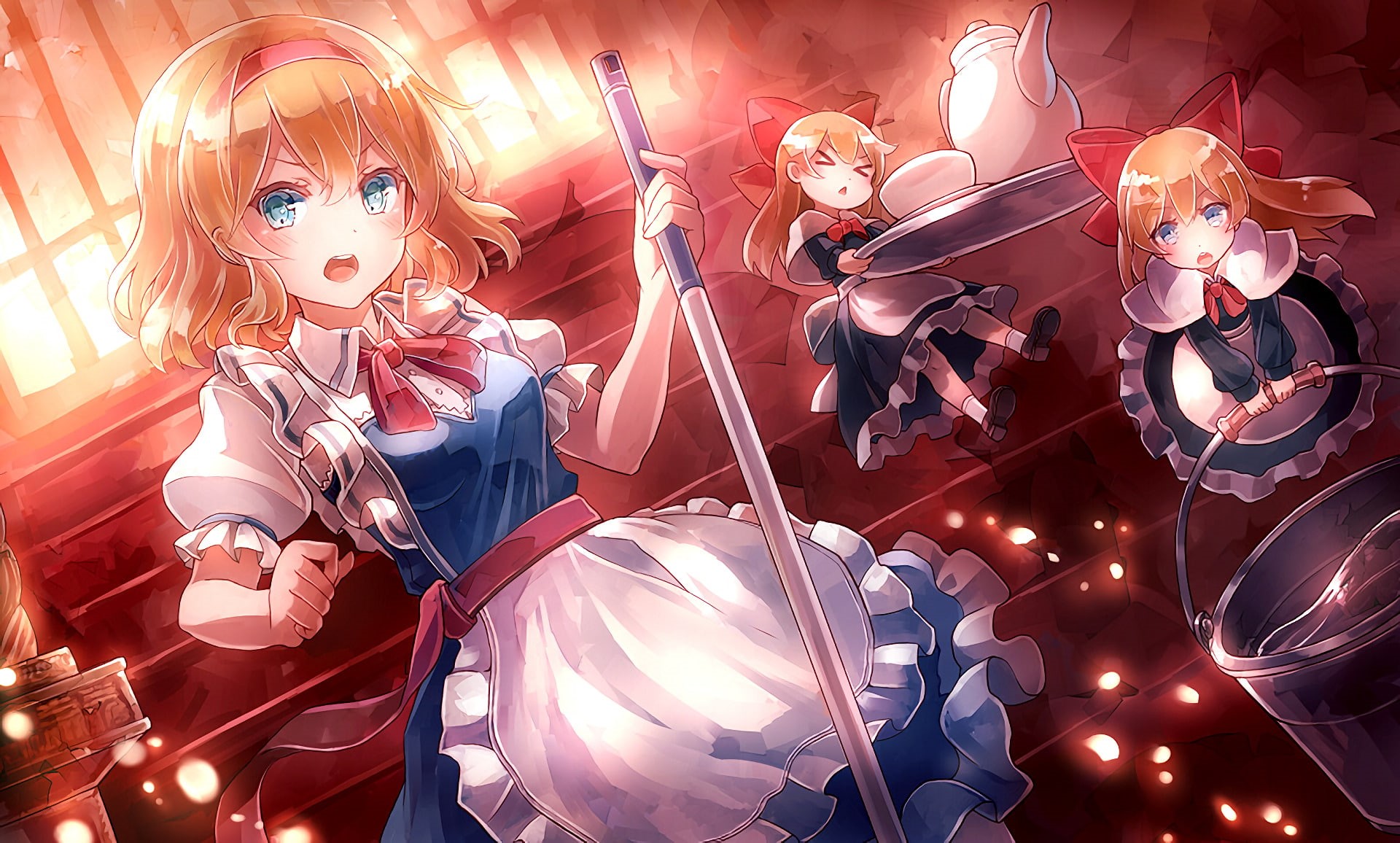 1080P, Shanghai Doll, Anime, Touhou, Alice Margatroid, HD Wallpaper
