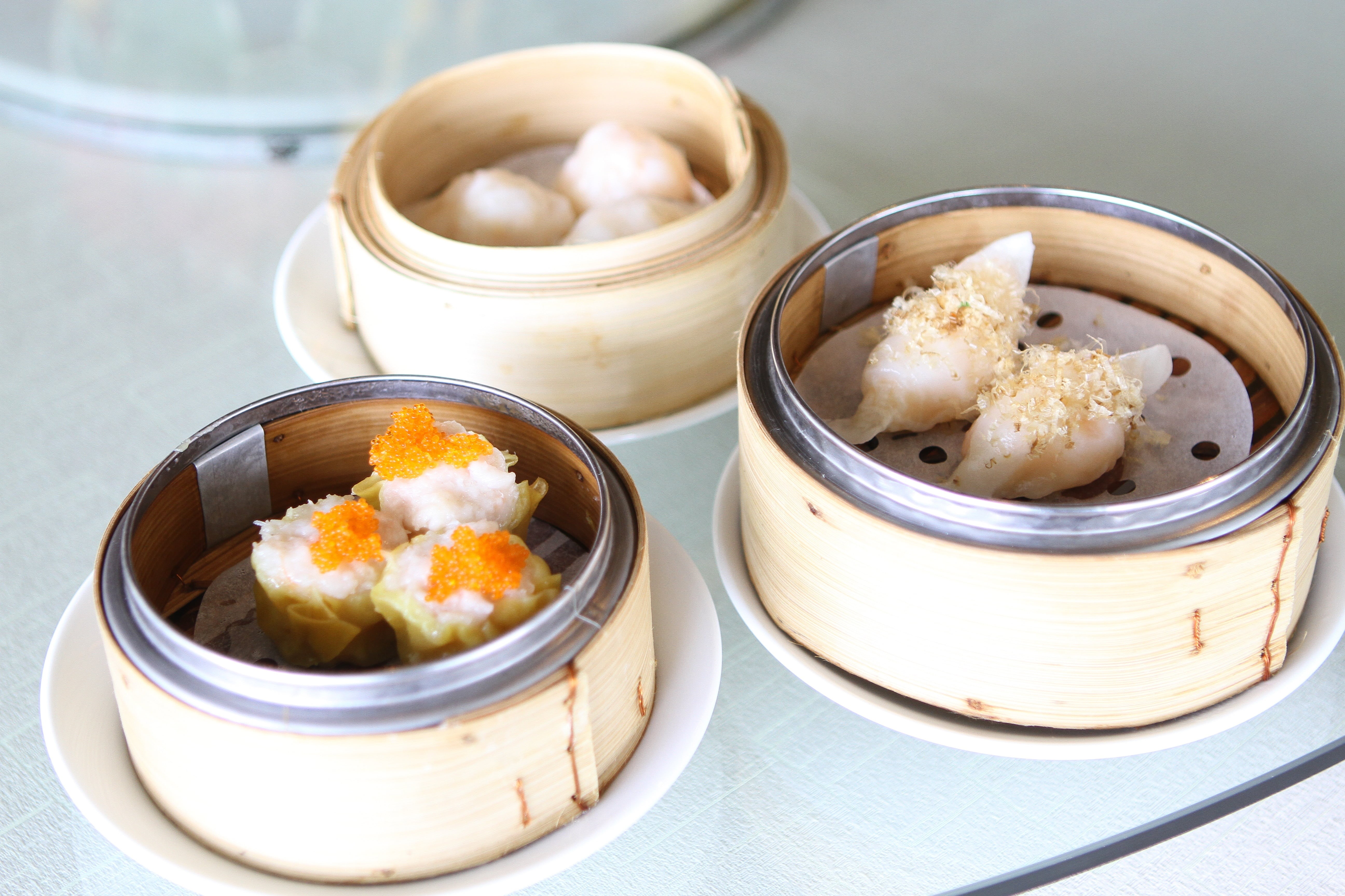 still life, crockery, indoors, healthy eating, meal, lunch box, asia, table, no people, dumpling, chinese dumpling, 5K, dim sum, temptation, gourmet, japanese food, HD Wallpaper