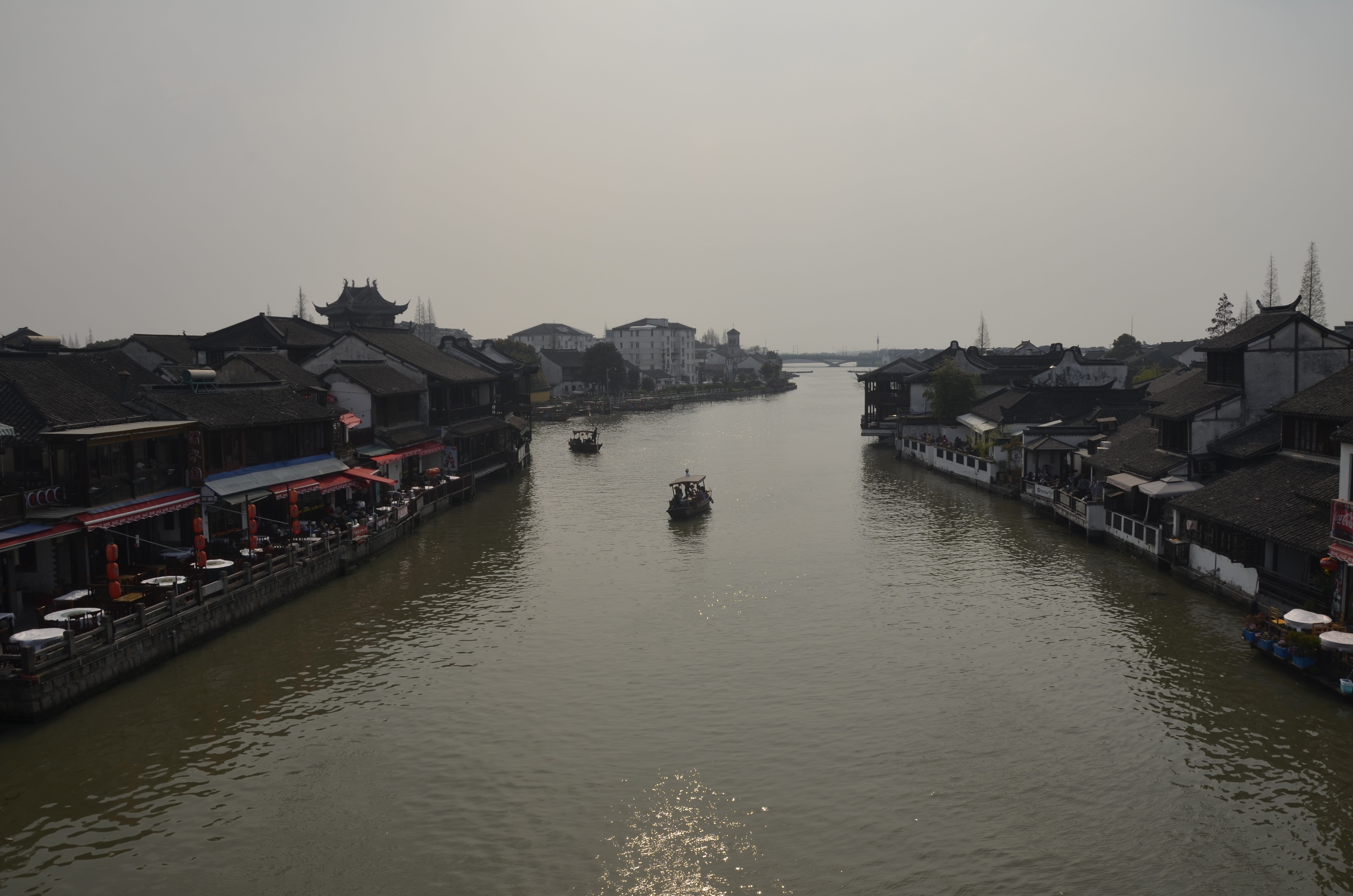 China Town, 4K, river, cityscape, city, town, Shanghai, HD Wallpaper