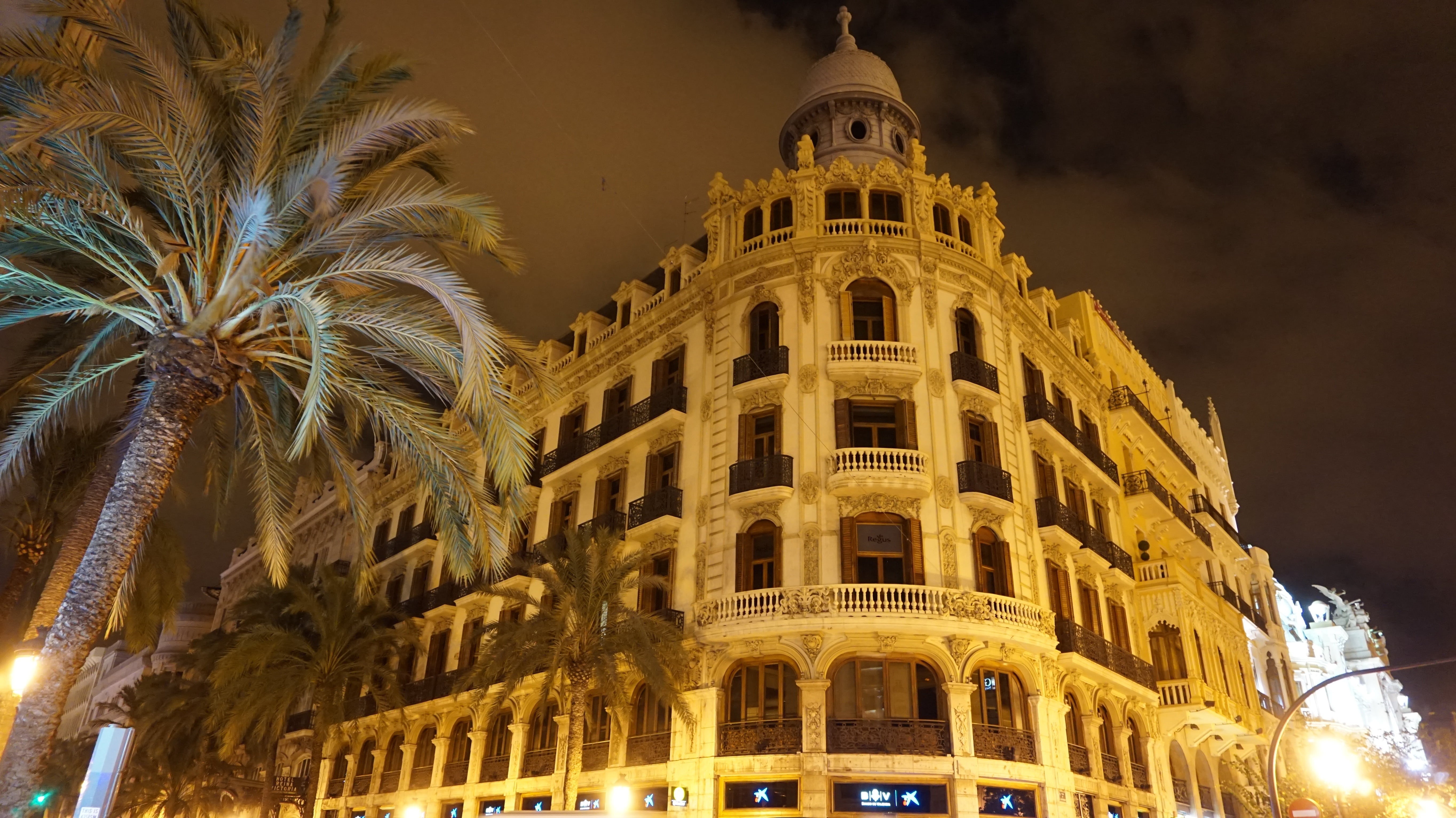 night lights, nature, illuminated, brown, no people, tropical climate, tourism, travel destinations, low angle view, nighttime, europe, night, travel, city, HD Wallpaper