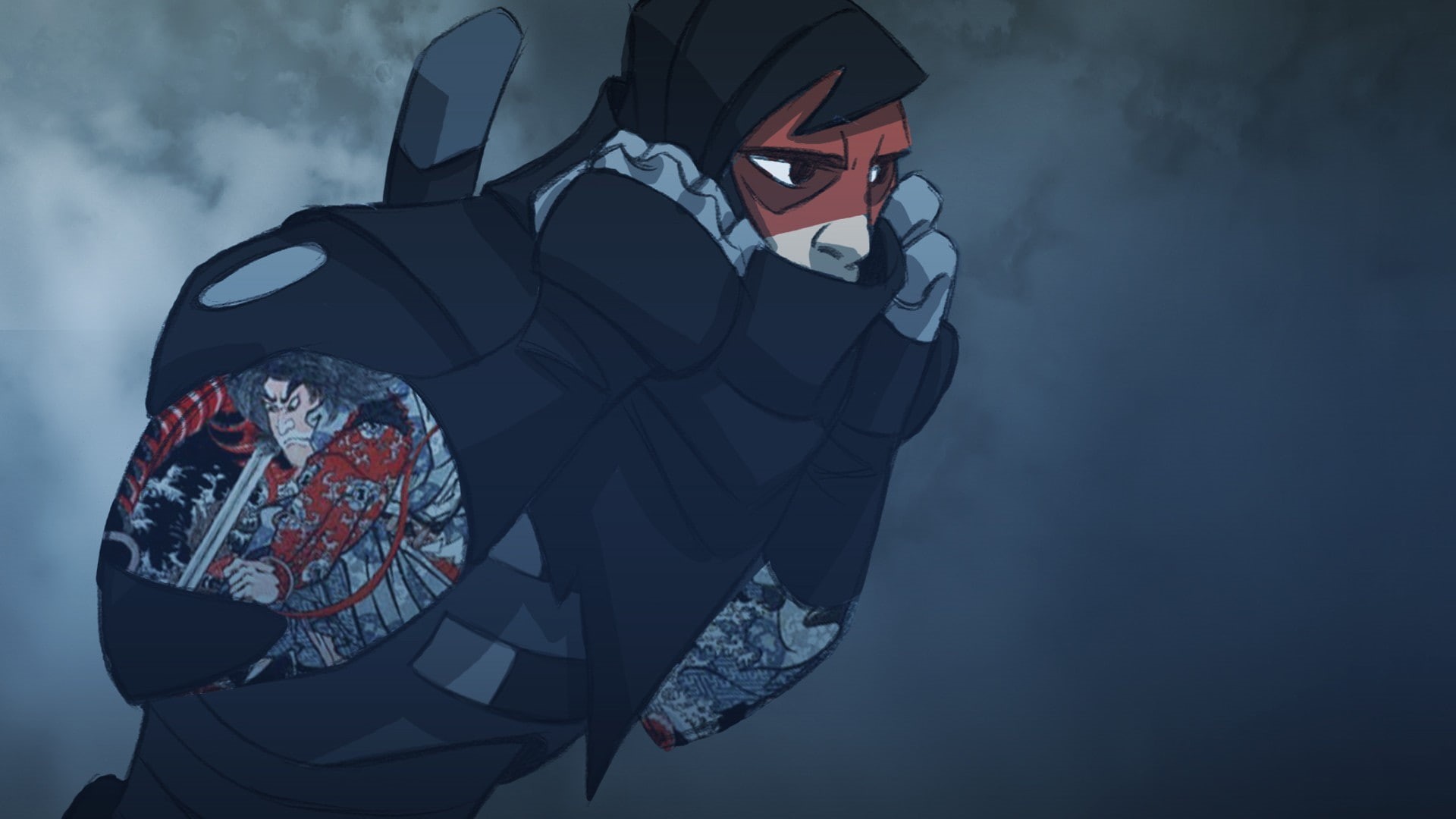 one person, adult, anger, helmet, clothing, 1080P, aggression, holding, men, sports helmet, Mark of the Ninja, security, disguise, protection, sign, warning sign, HD Wallpaper