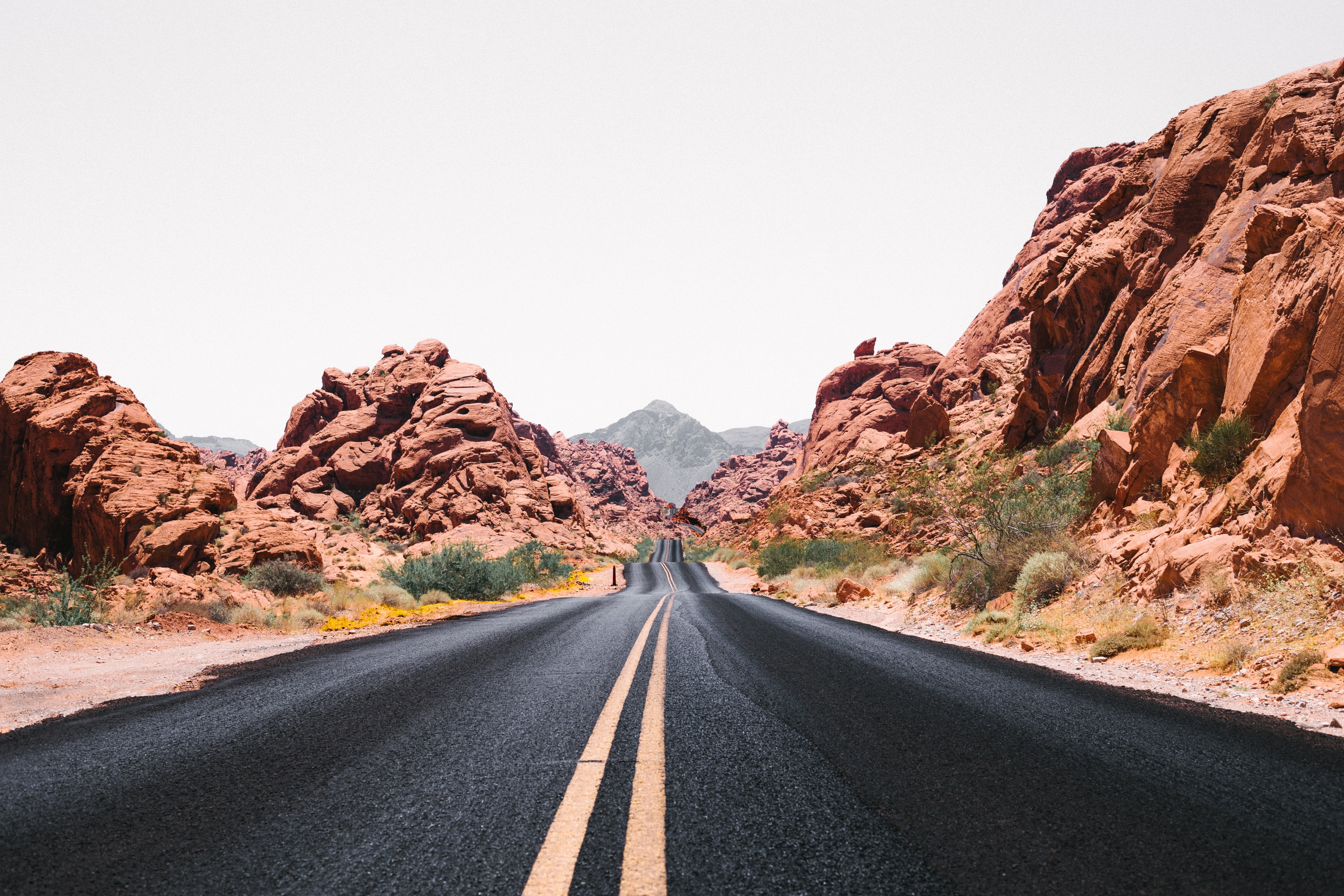marking, the way forward, extreme Terrain, canyon, landscape, utah, sand, travel, road marking, national Landmark, nevada, uSA, day, mountain range, arid Climate, HD Wallpaper