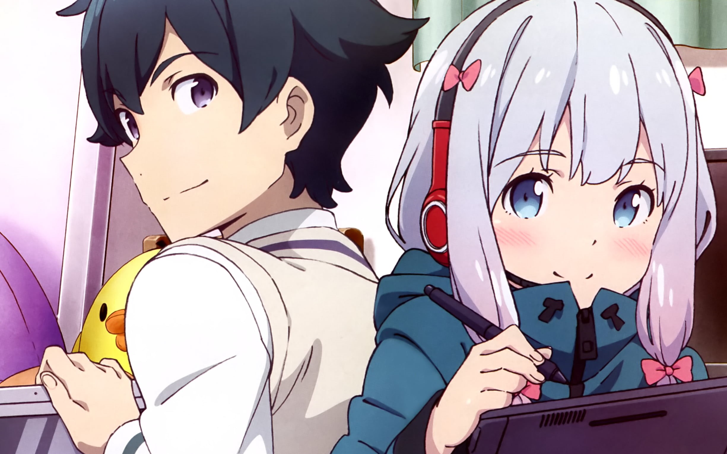 human representation, sunlight, creativity, representation, close-up, Izumi Sagiri, no people, art and craft, day, indoors, anime, craft, toy, HD Wallpaper