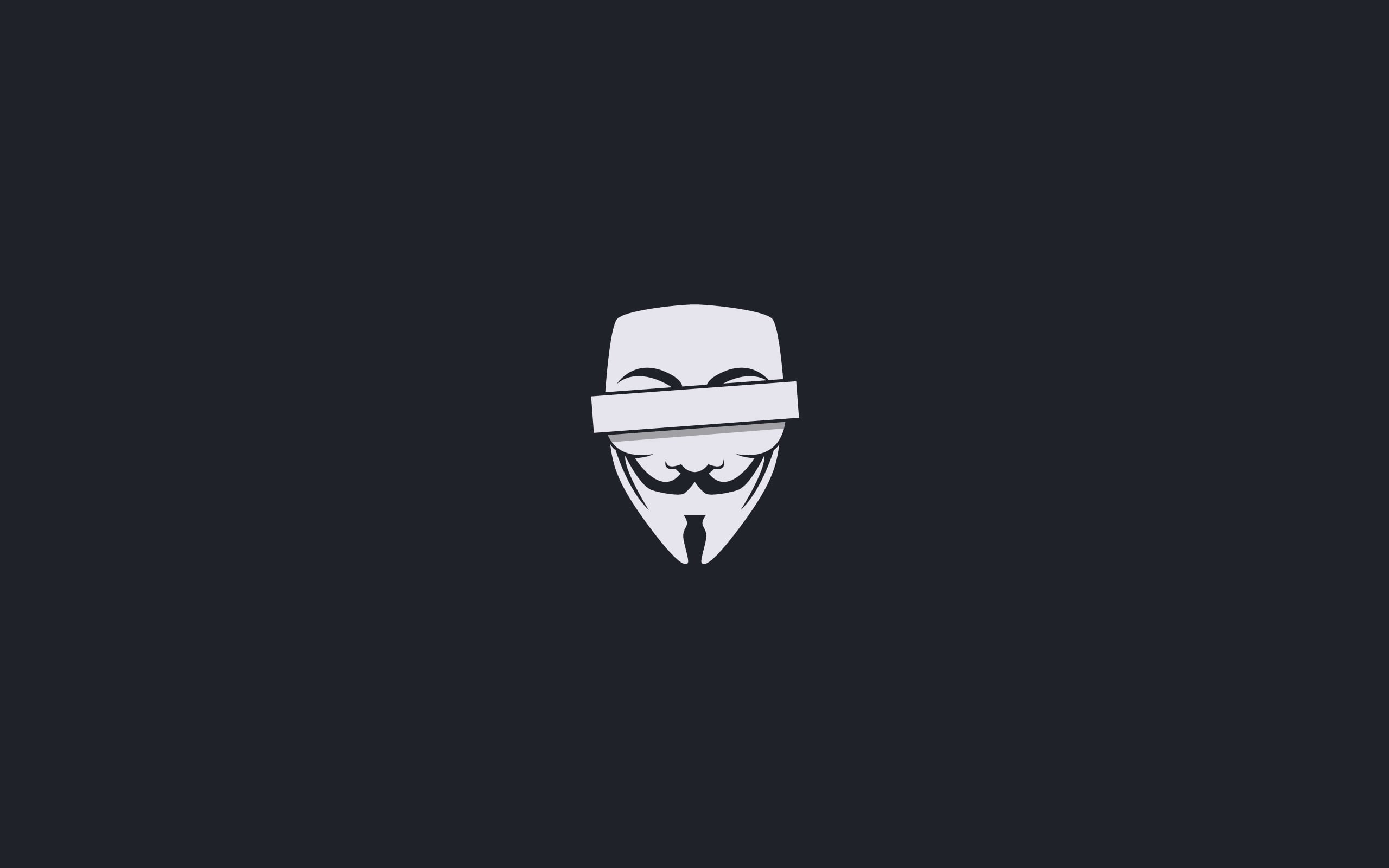 2K, anonym, censored, HD Wallpaper