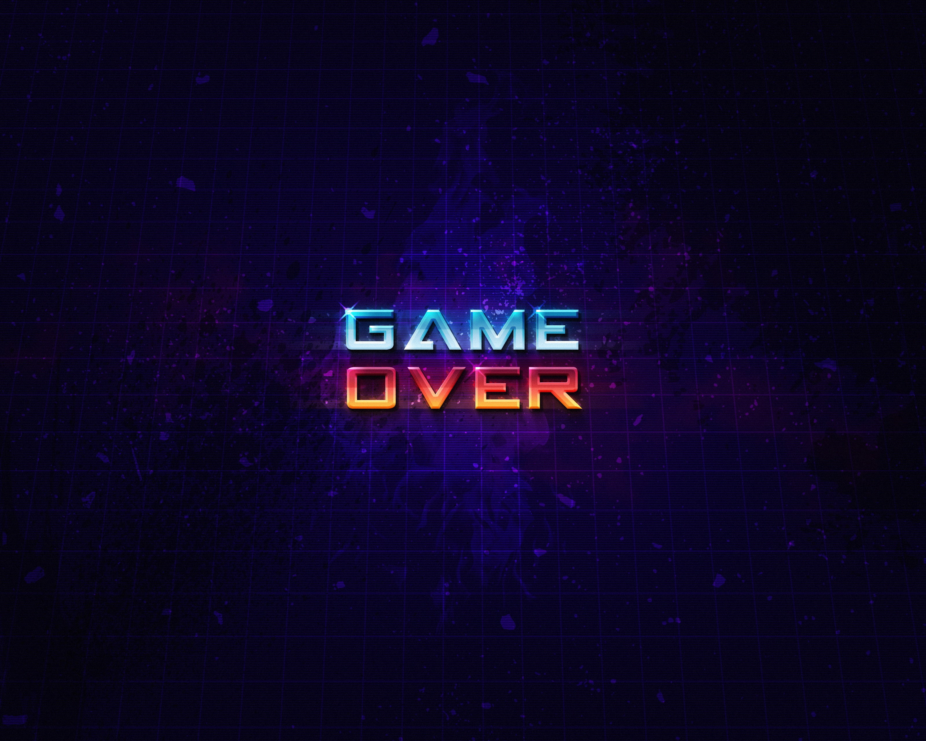 2K, Game Over, HD Wallpaper