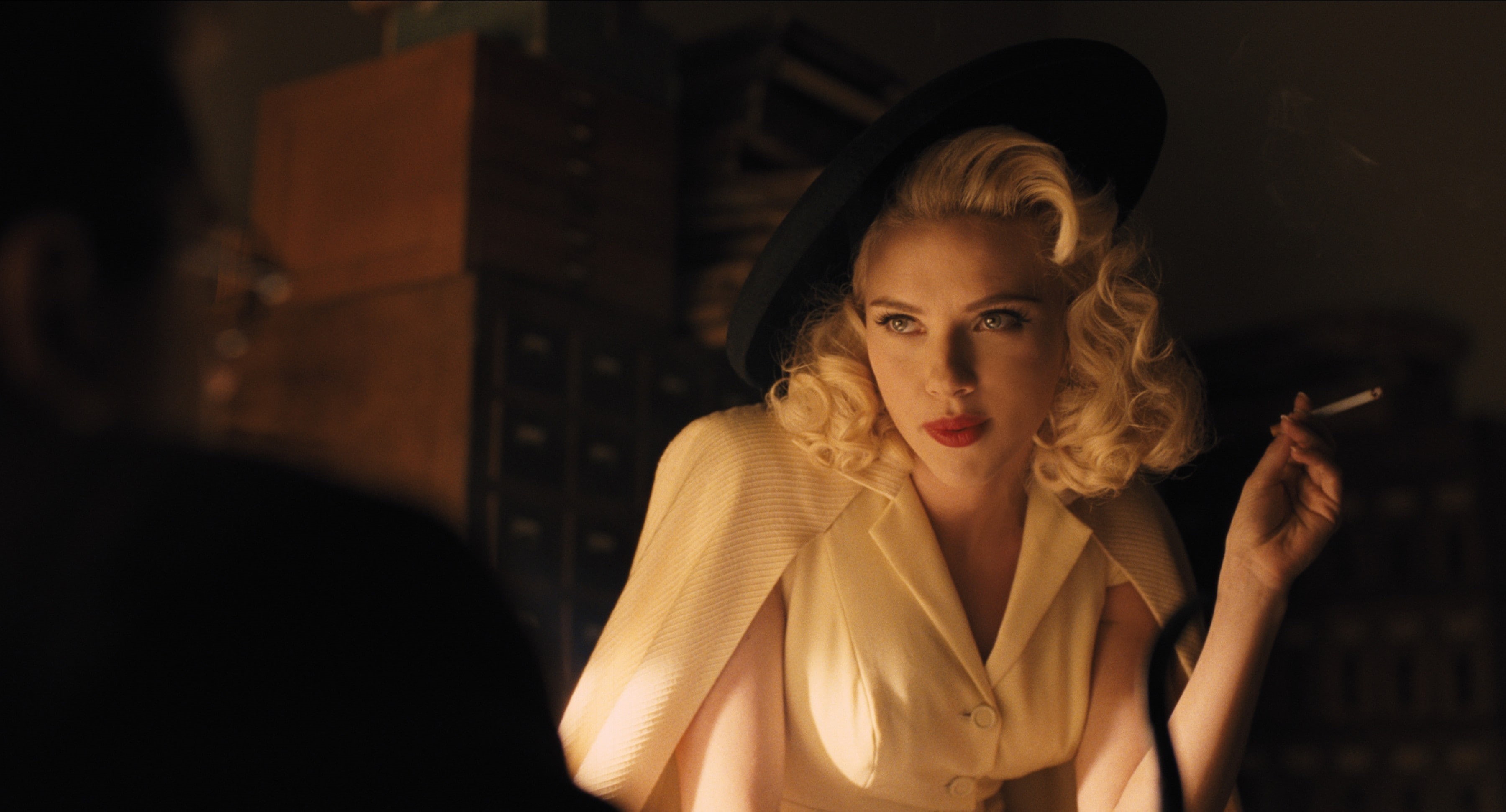 cigarettes, Caesar!, Scarlett Johansson, Hail, women, actress, 2K, movies, HD Wallpaper
