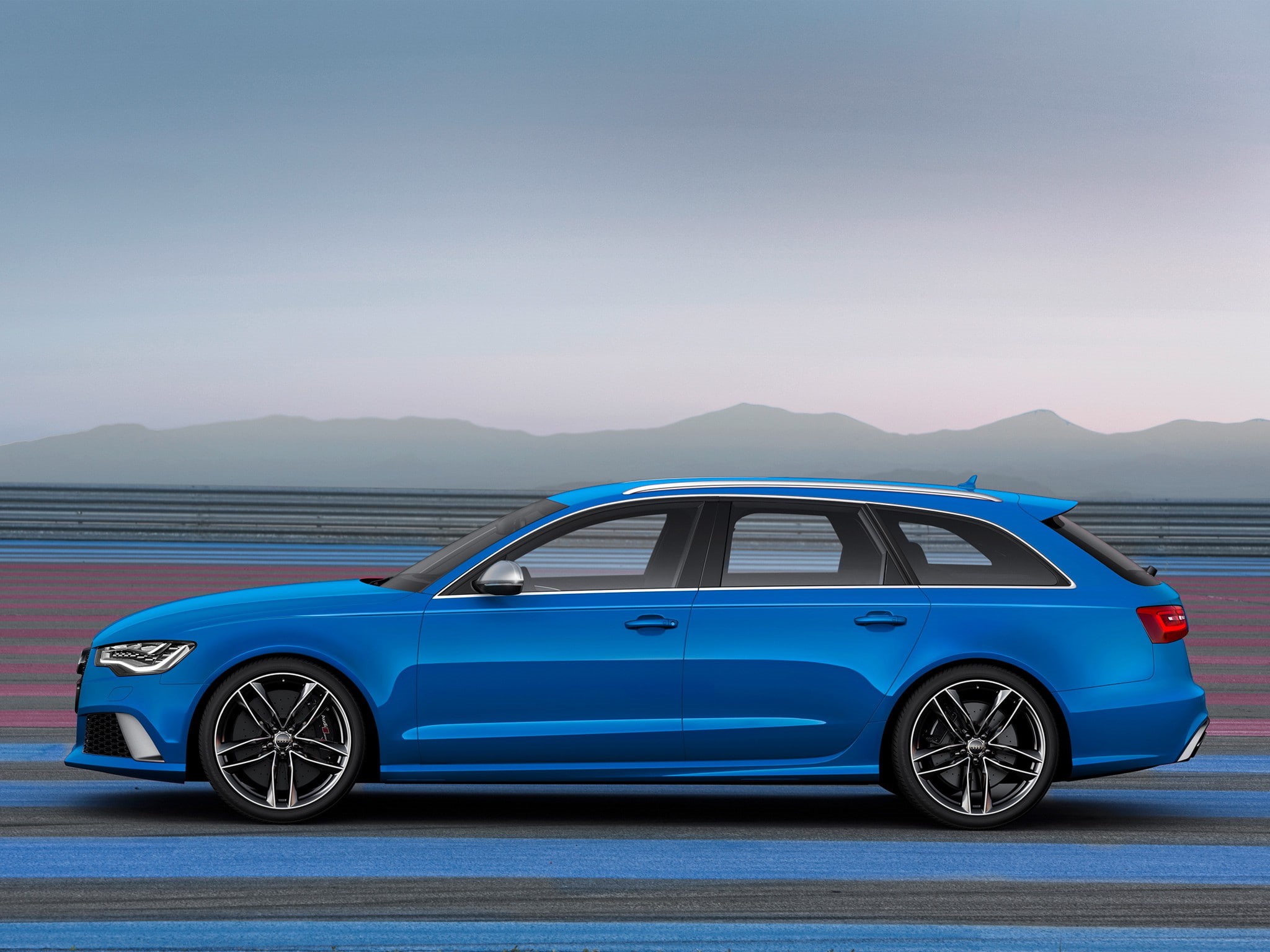 1080P, avant, Audi, rs, RS6, car, blue, HD Wallpaper