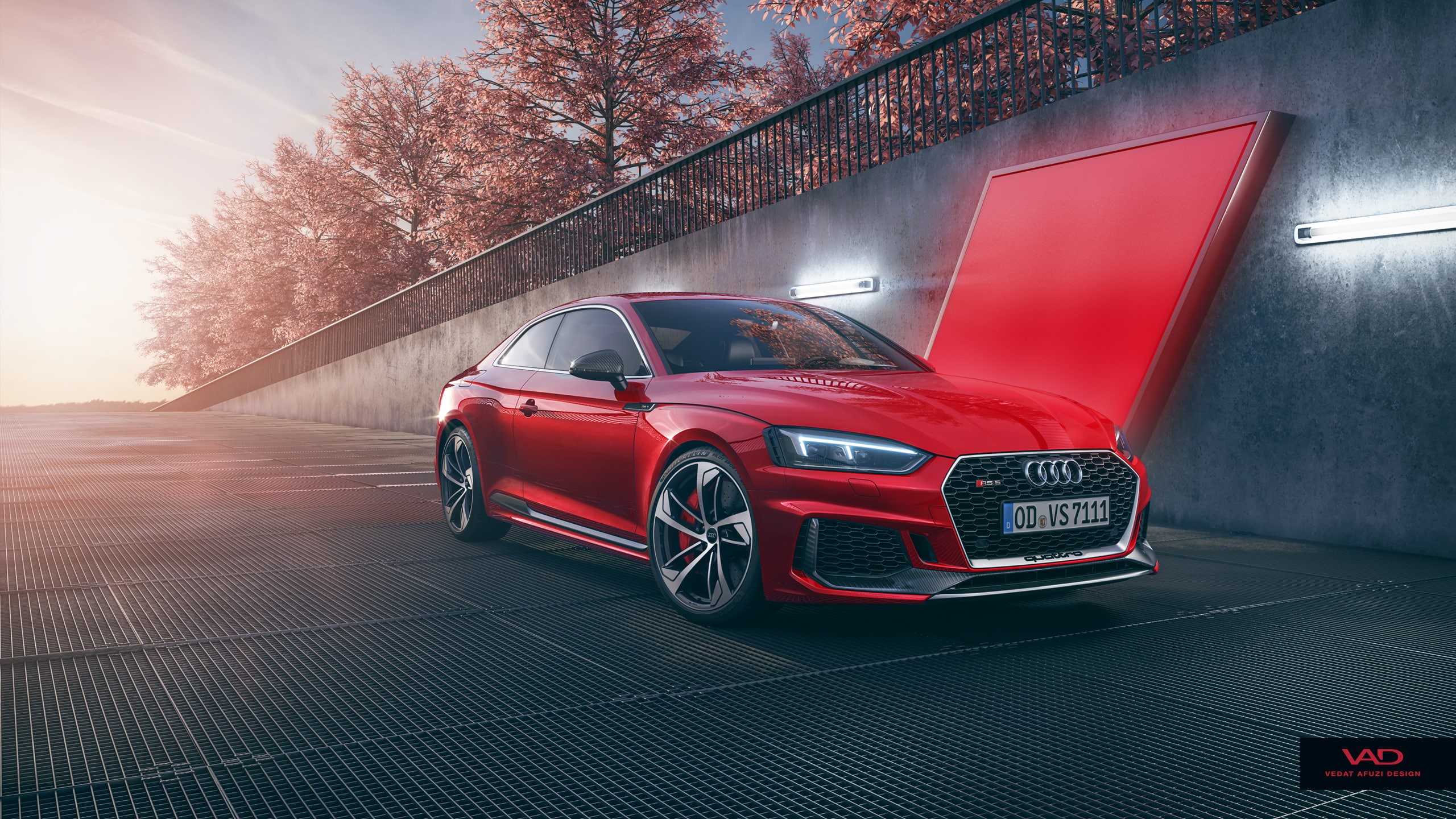 Audi RS5 Coupe, CGI, 2K, HD Wallpaper