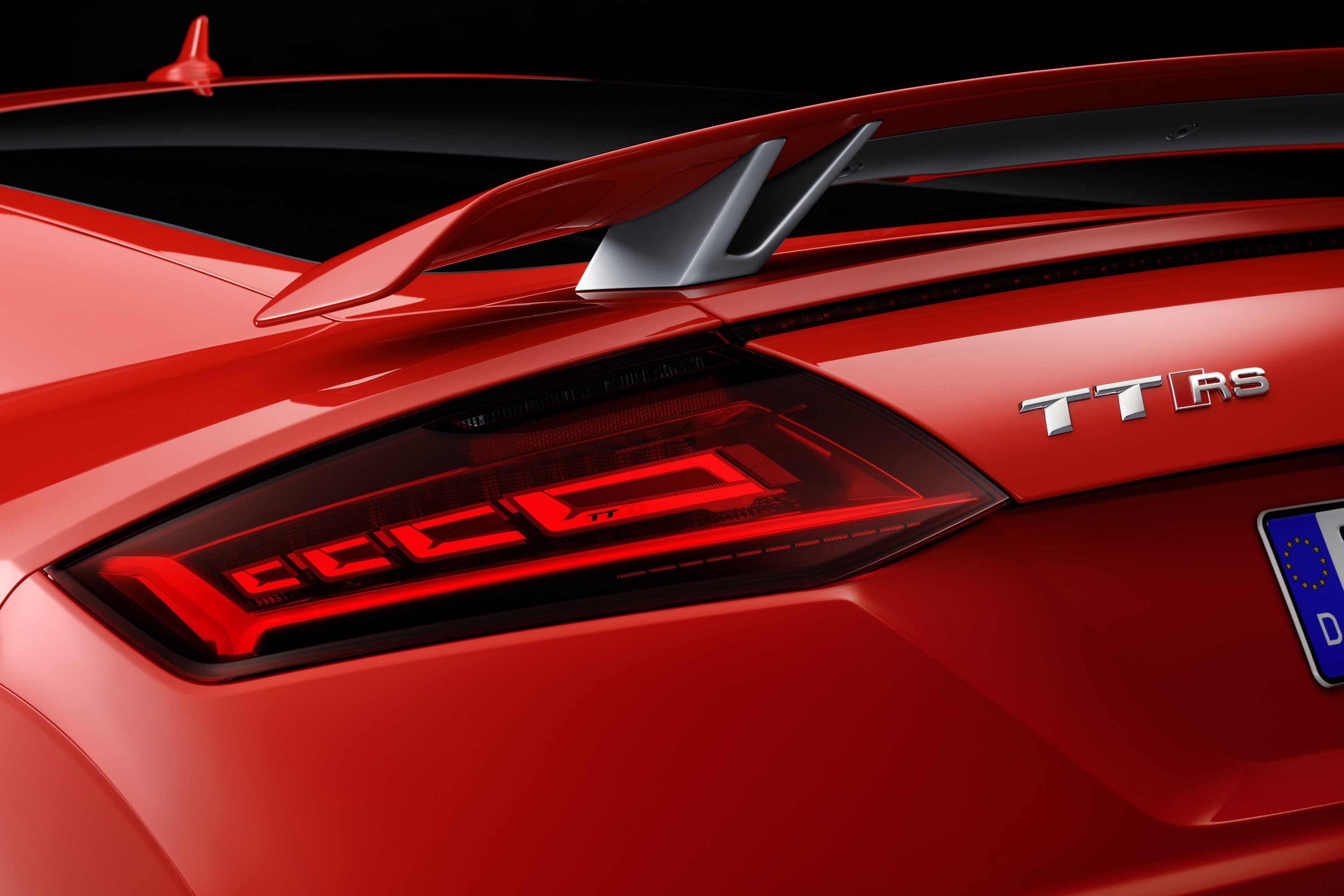 Audi, Audi TT RS, 2K, Matrix OLED Taillights, HD Wallpaper