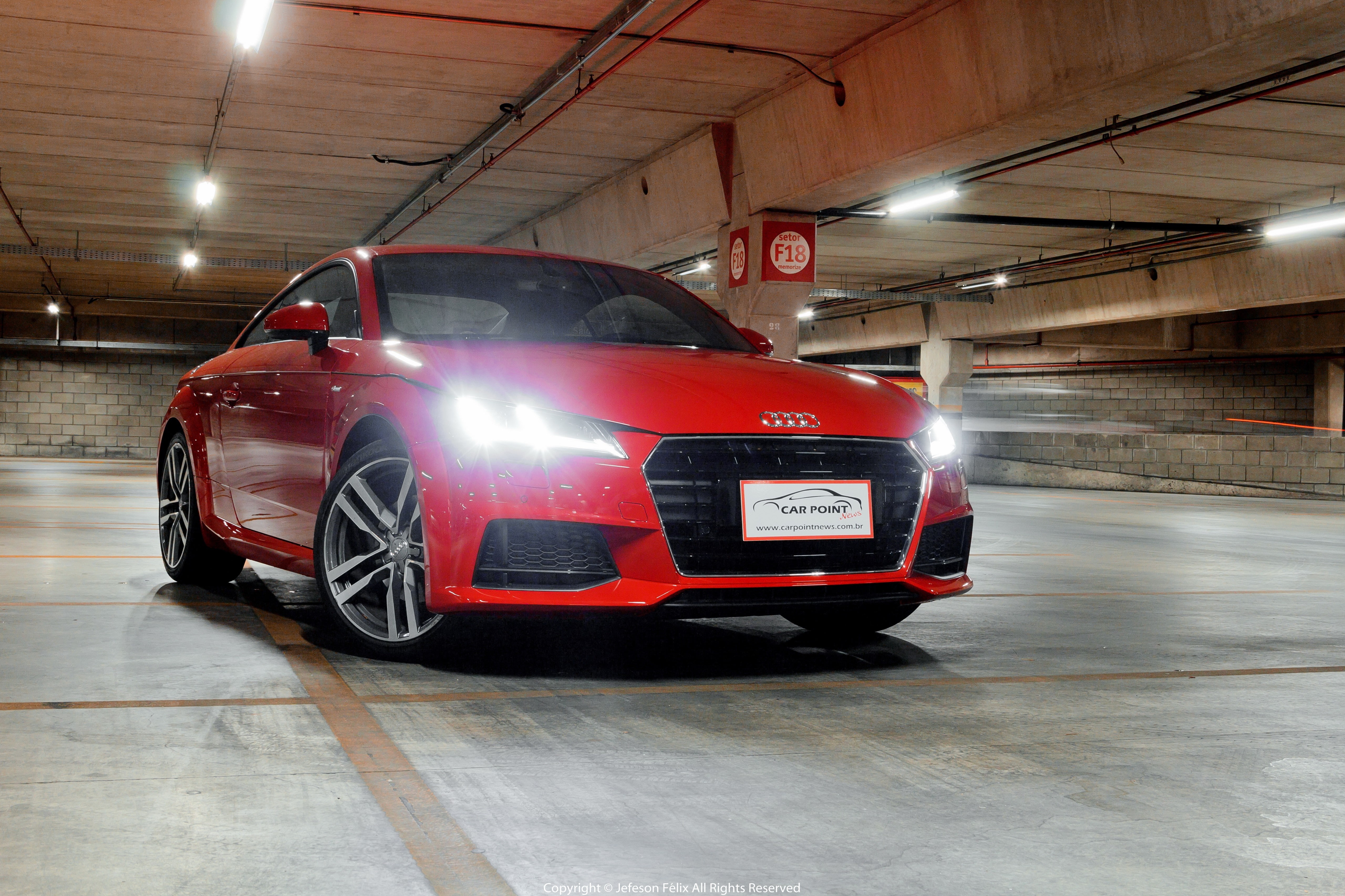 parking garage, light - natural phenomenon, indoors, parking lot, transportation, land vehicle, Audi, motor vehicle, 5K, motion, no people, illuminated, HD Wallpaper
