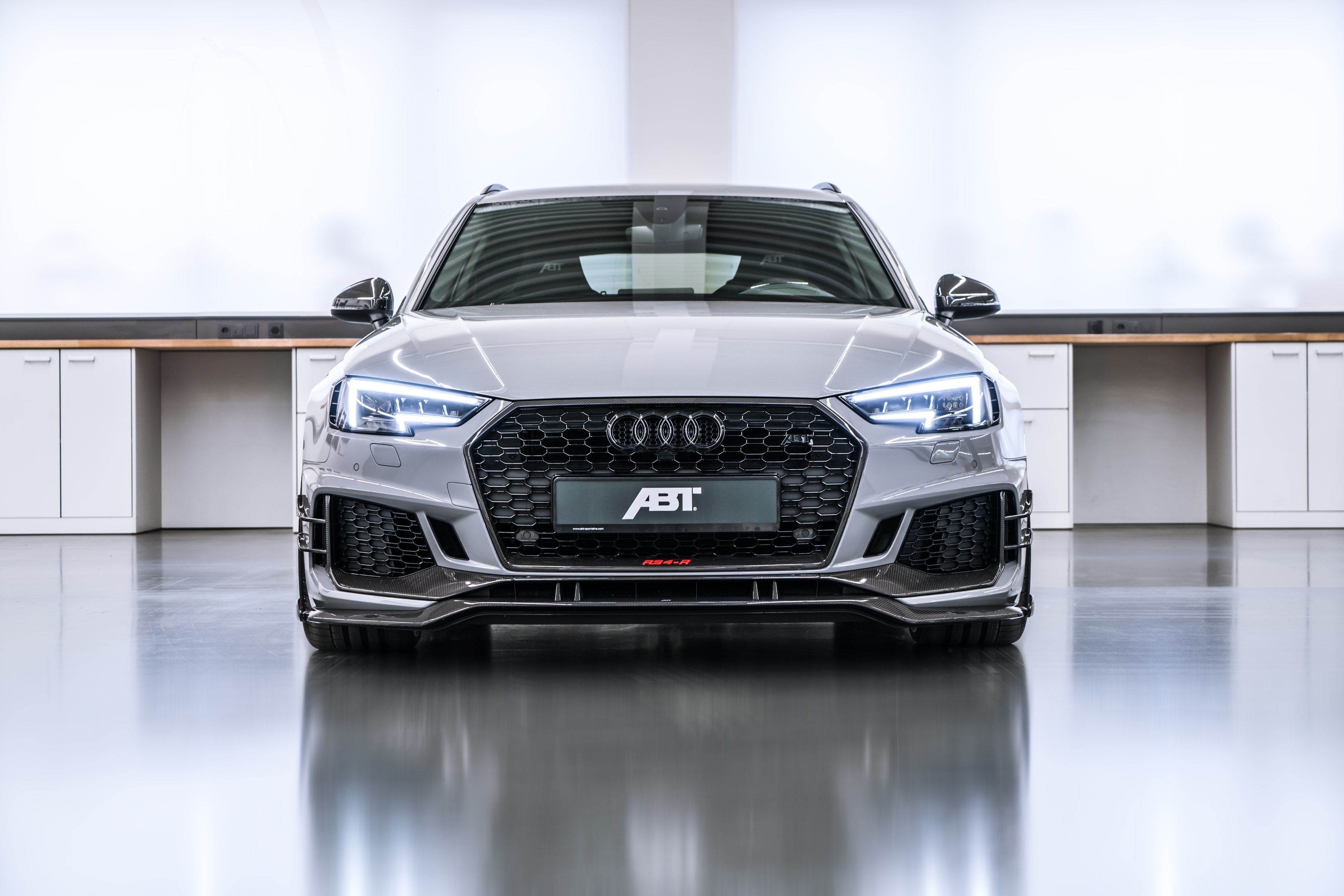 2K, 4K, 2018, Geneva Motor Show, ABT Audi RS 4-R Avant, HD Wallpaper
