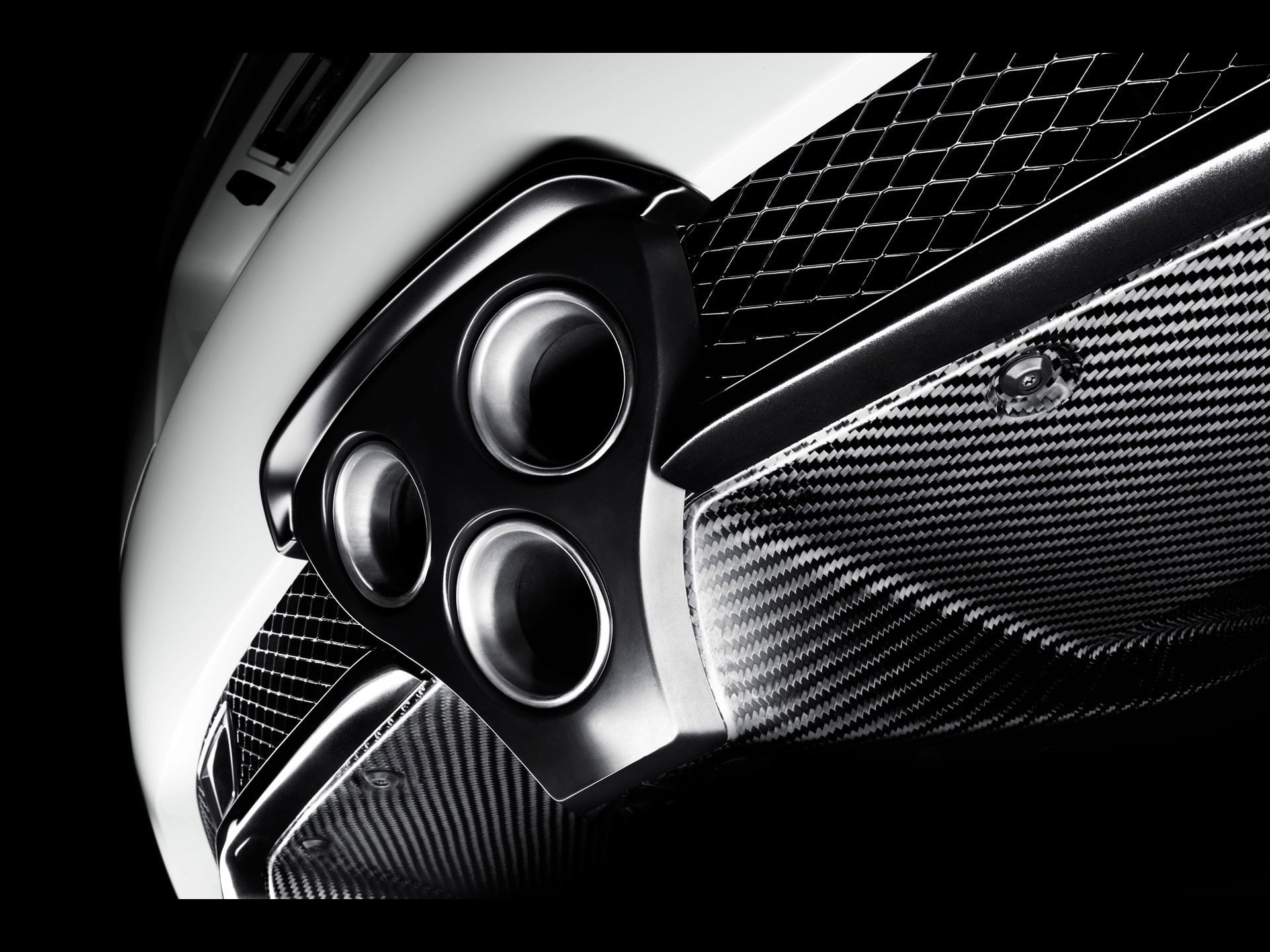 hd, exhaust, 1080P, bw, fiber, lexus, carbon, lfa, cars, HD Wallpaper