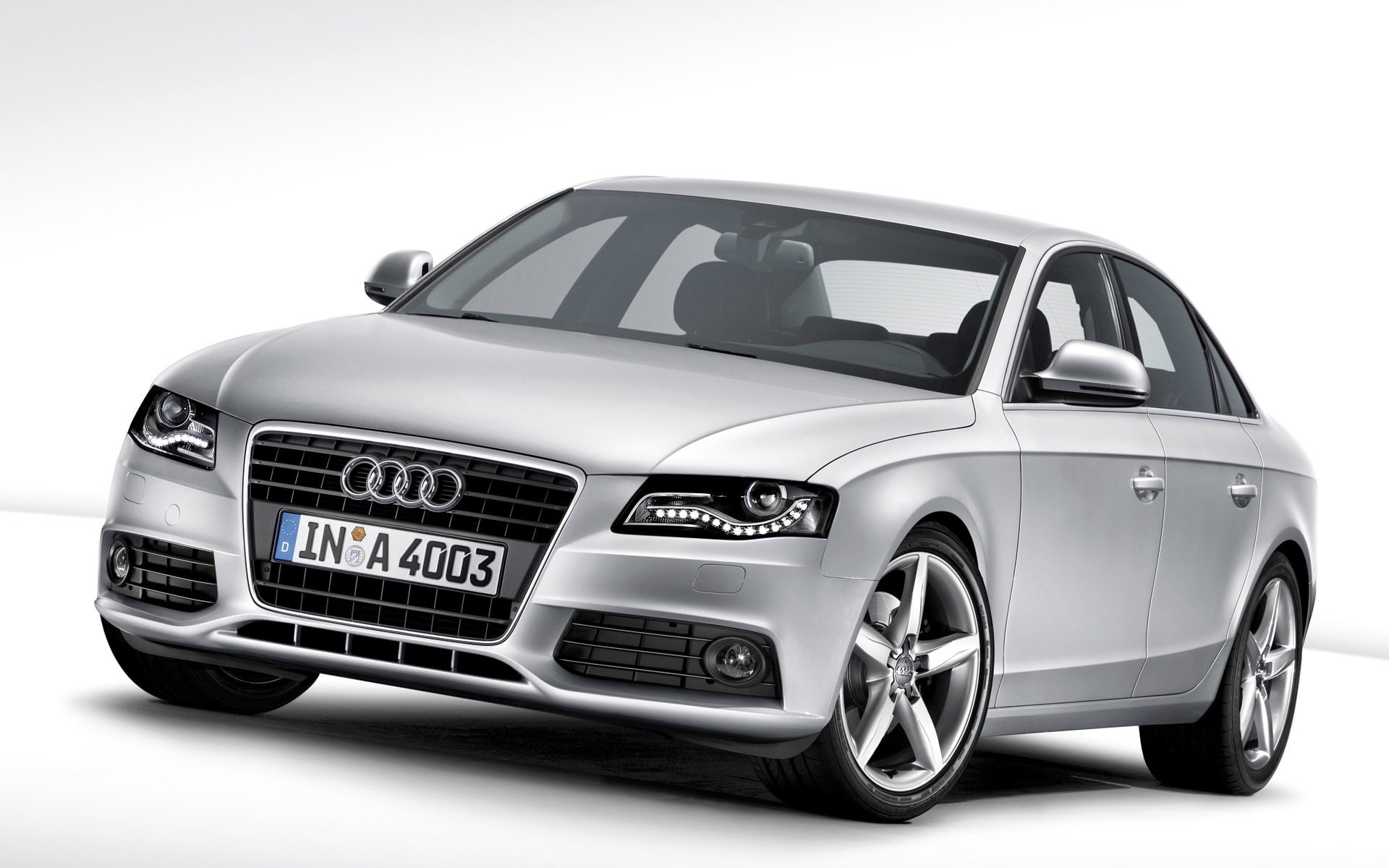 audi a4, car, background, 1080P, audi, white background, white, HD Wallpaper