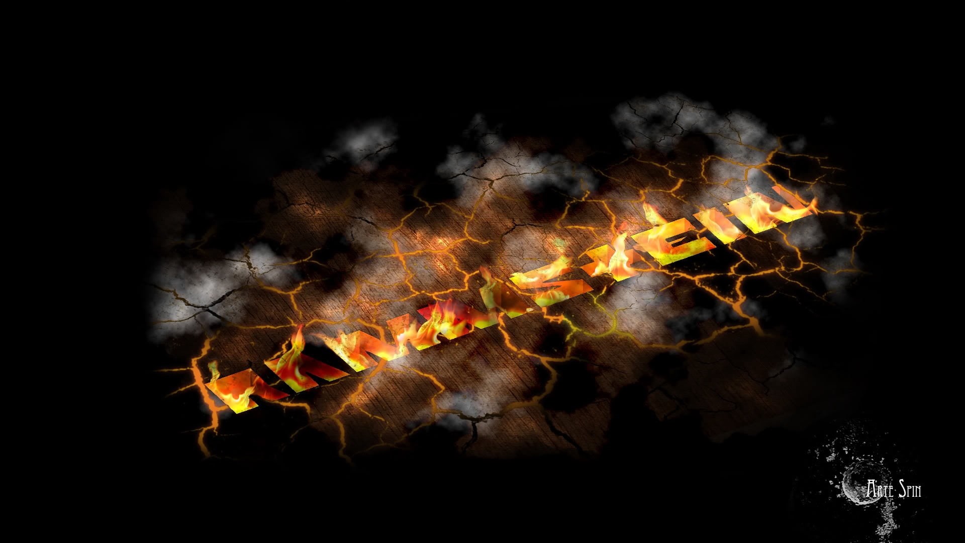 warning sign, black Color, text, food and drink, fire, burnt, exploding, abstract, campfire, smoke - physical structure, studio shot, rammstein, night, HD Wallpaper