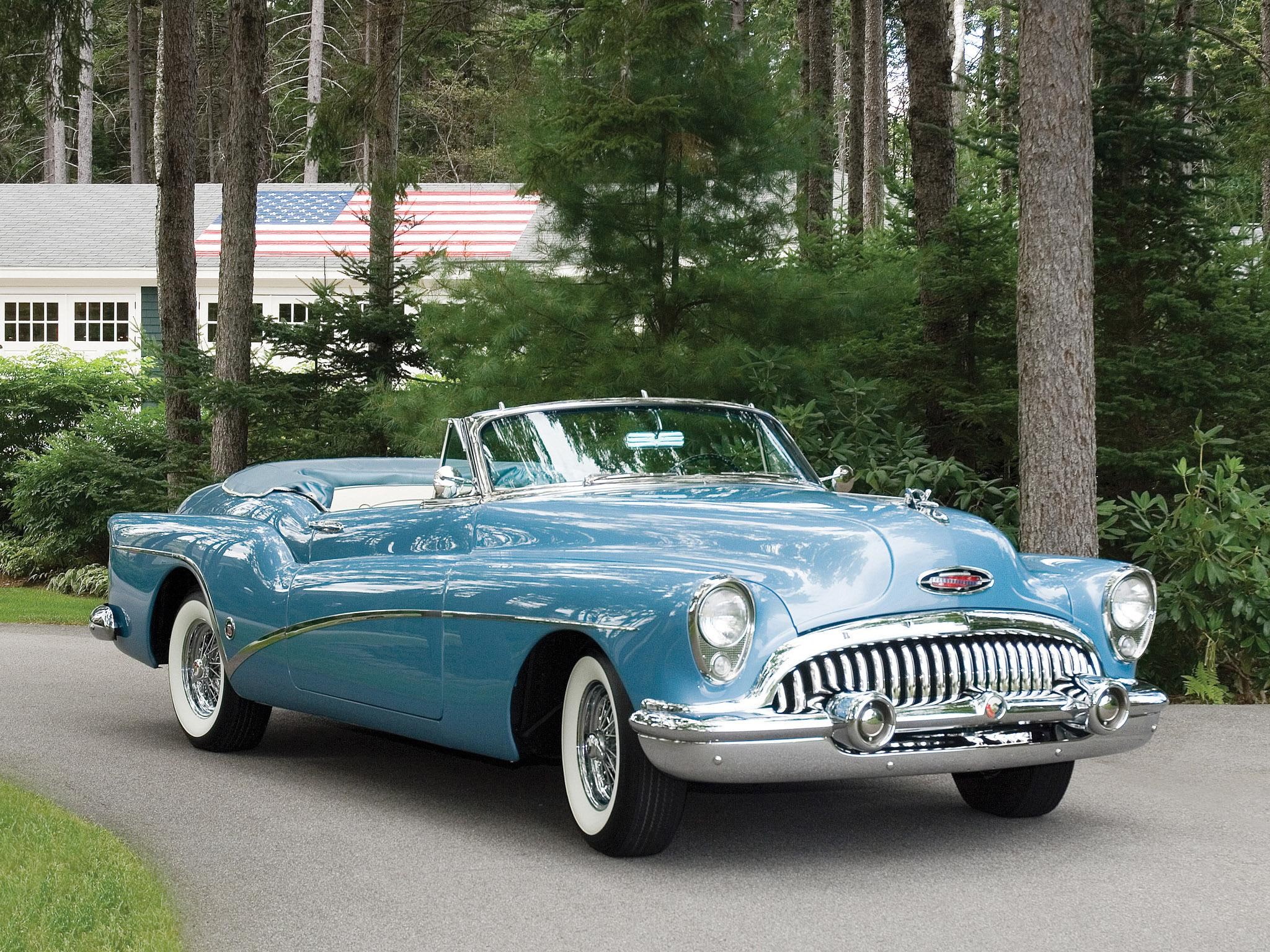 buick, 1080P, convertible, antique, classic, 1953, vintage, cars, skylark, HD Wallpaper