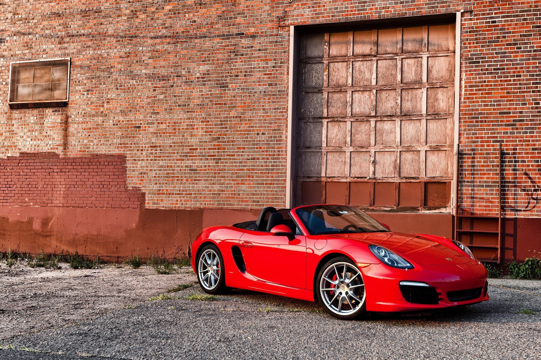 911, Red, Porsche, 1080P, Cayman S, cayman, convertible, s, HD Wallpaper