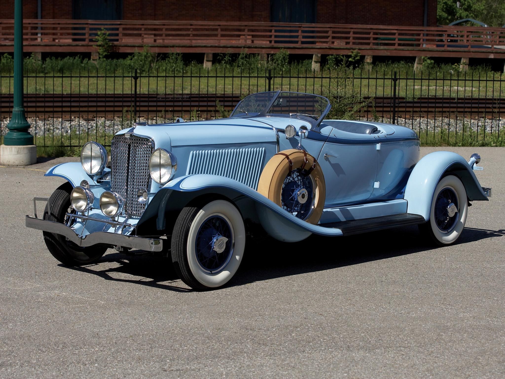 classic, 1080P, vintage, eight, speedster, elegant, auburn, boattail, convertible, antique, luxury, HD Wallpaper