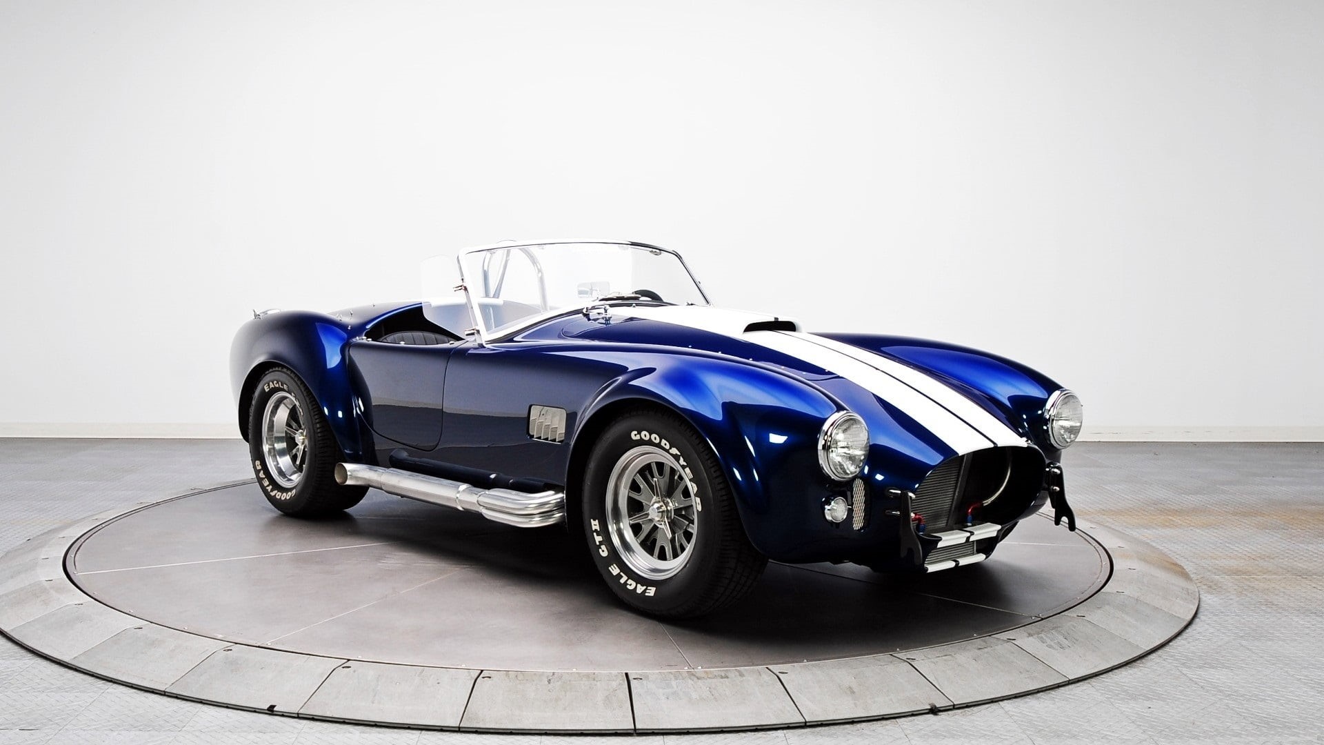 sports Car, luxury, coupe, AC Cobra, motor Vehicle, mode of Transport, convertible, front View, engine, driving, chrome, supercar, personal Land Vehicle, HD Wallpaper