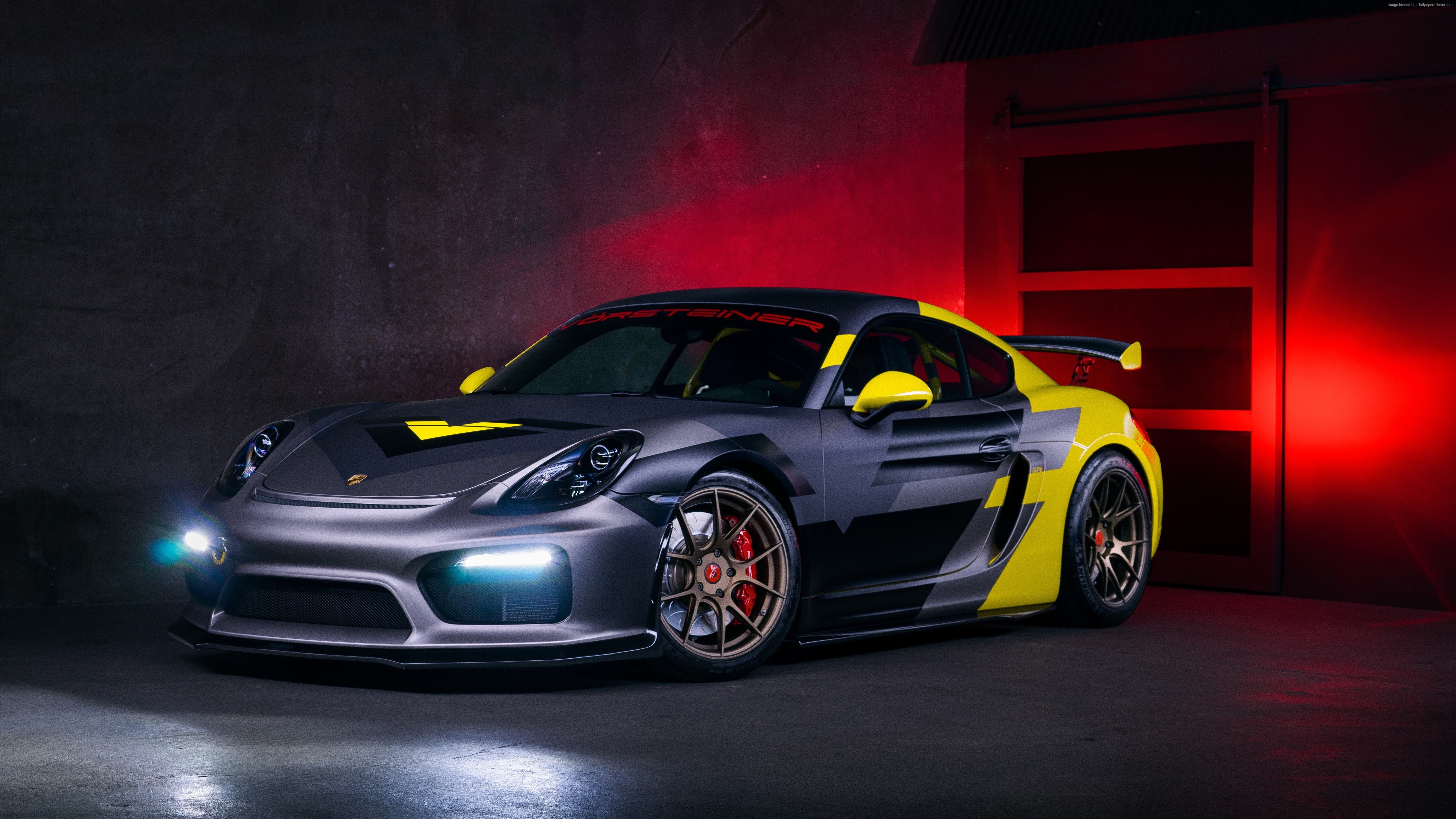 illuminated, wealth, shiny, Vorsteiner tuning, night, car, motion, luxury, mode of transportation, indoors, speed, architecture, red, built structure, land vehicle, HD Wallpaper