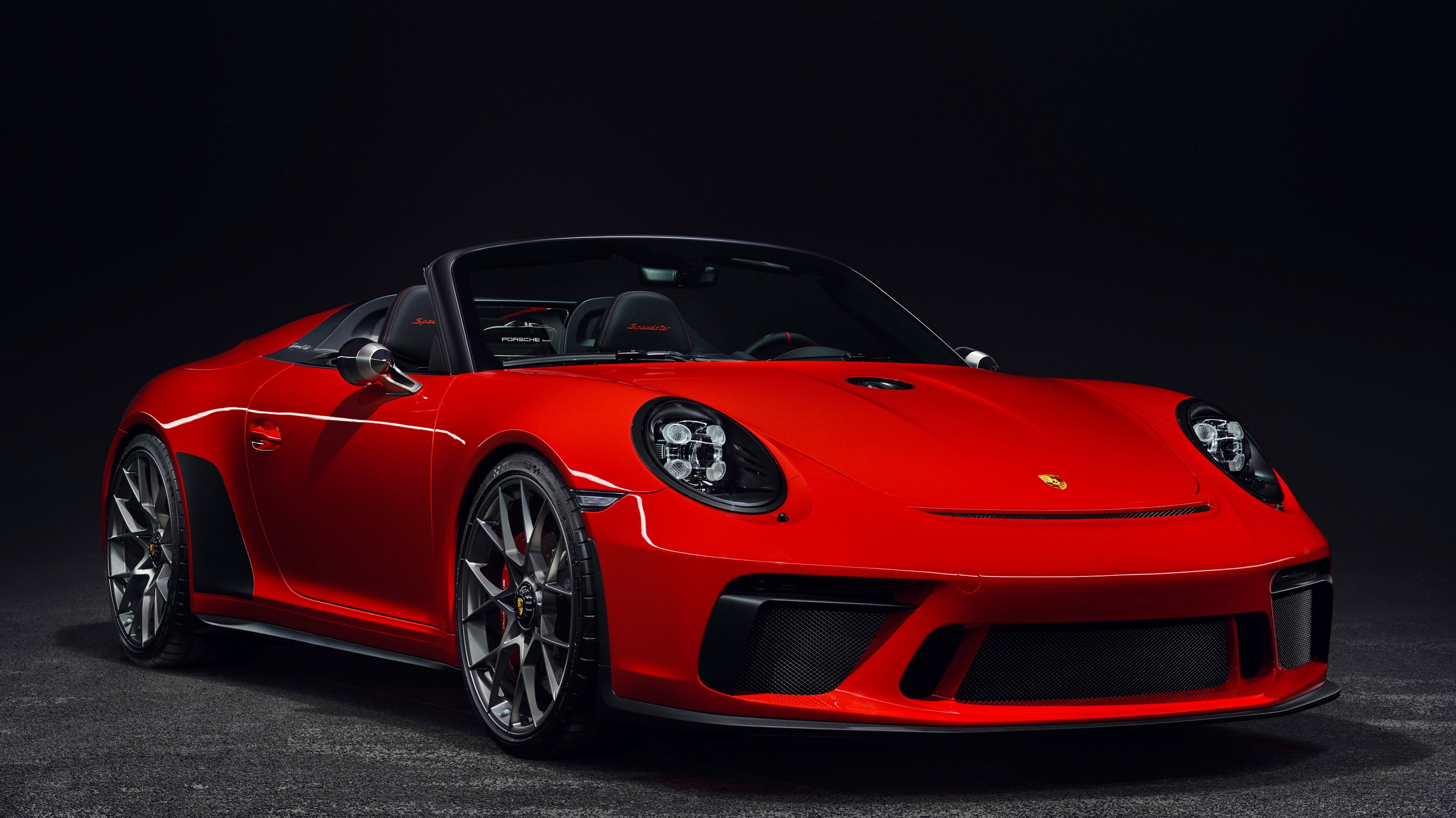 4K, 4K, Porsche 911 Speedster, 2019 Cars, HD Wallpaper
