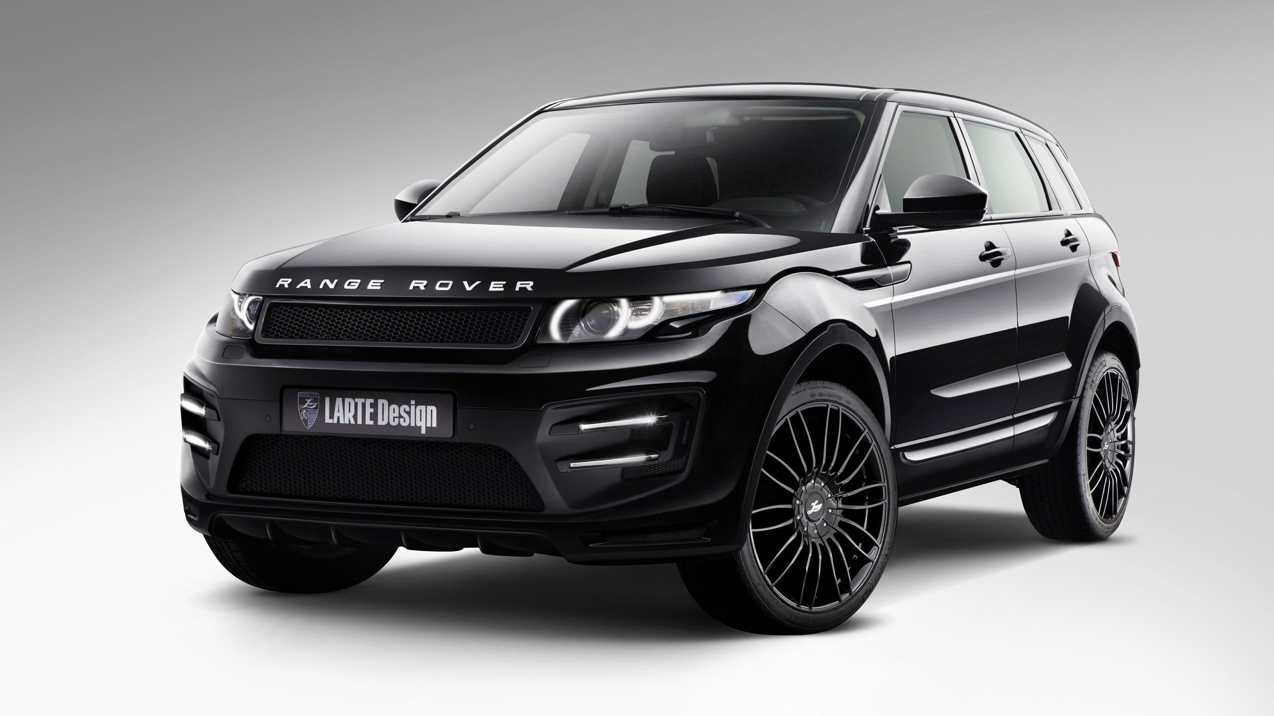 evoque, 2K, 2014, black, design, range, rover, land rover, cars, land, larte, HD Wallpaper