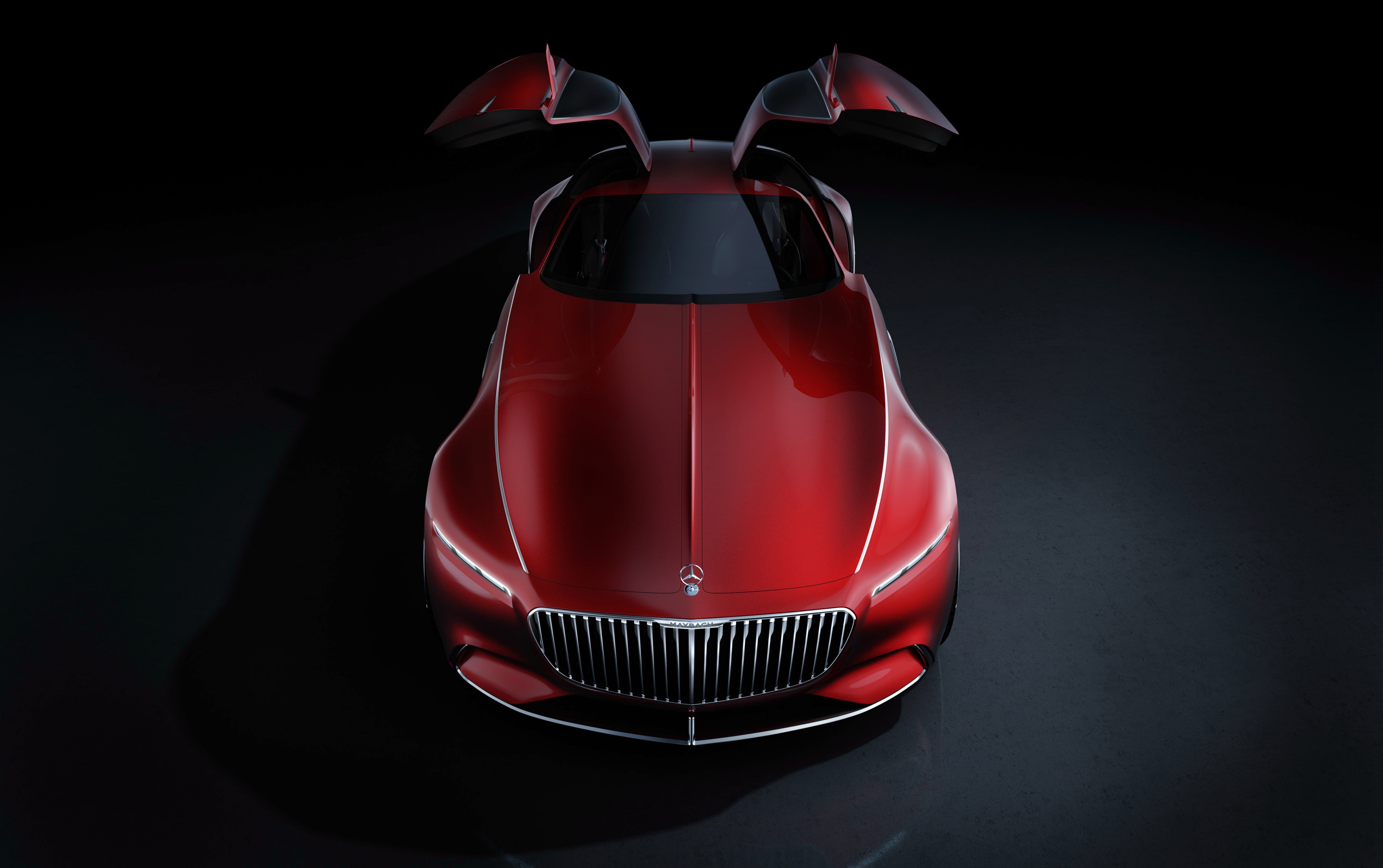 Vision Mercedes-Maybach 6, 4K, HD Wallpaper