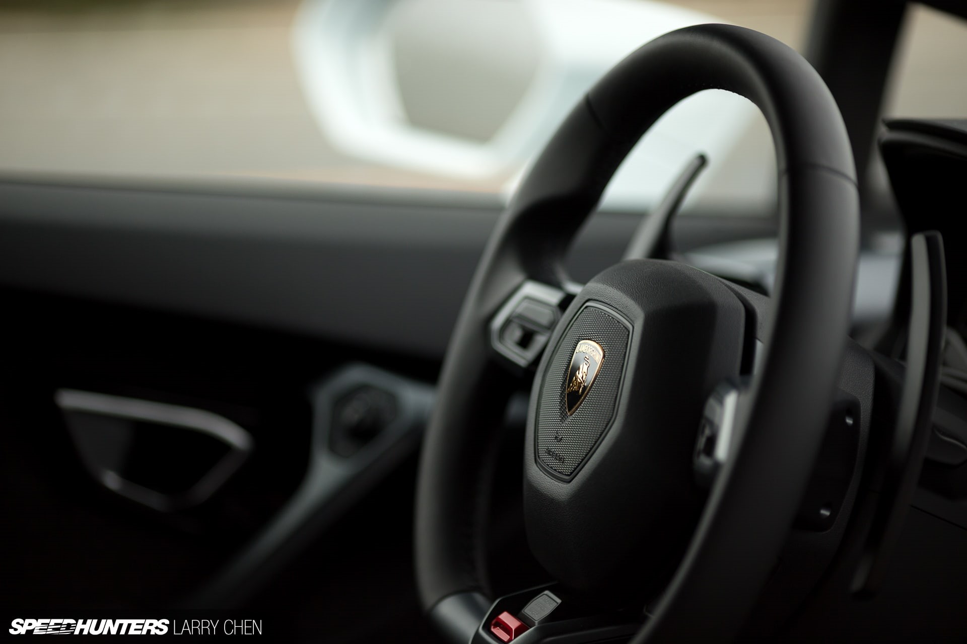 lamborghini, huracan, cars, wheel, interior, 1080P, steering, hd, HD Wallpaper