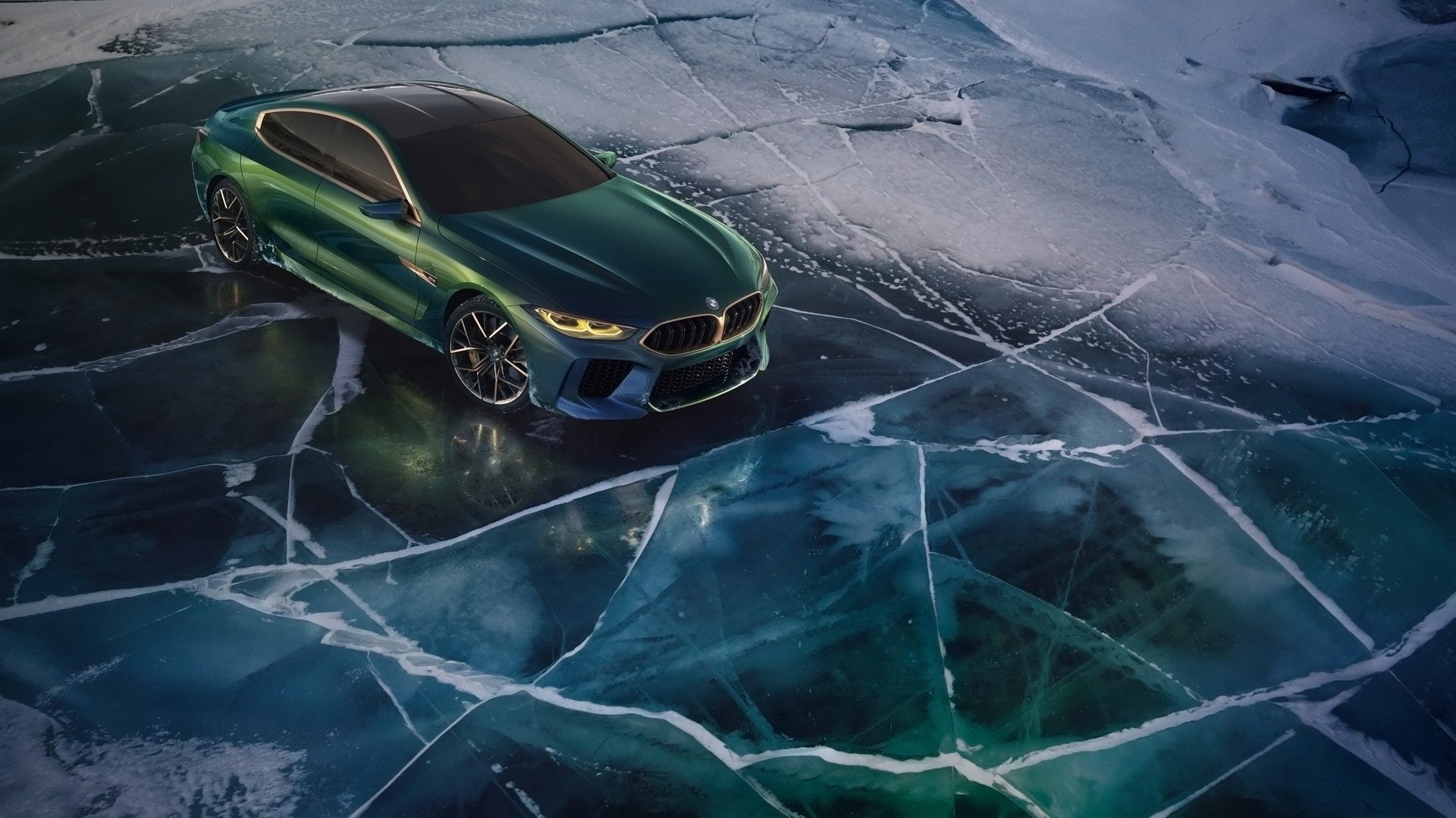 BMW M8 Gran Coupe, 1080P, BMW, HD Wallpaper