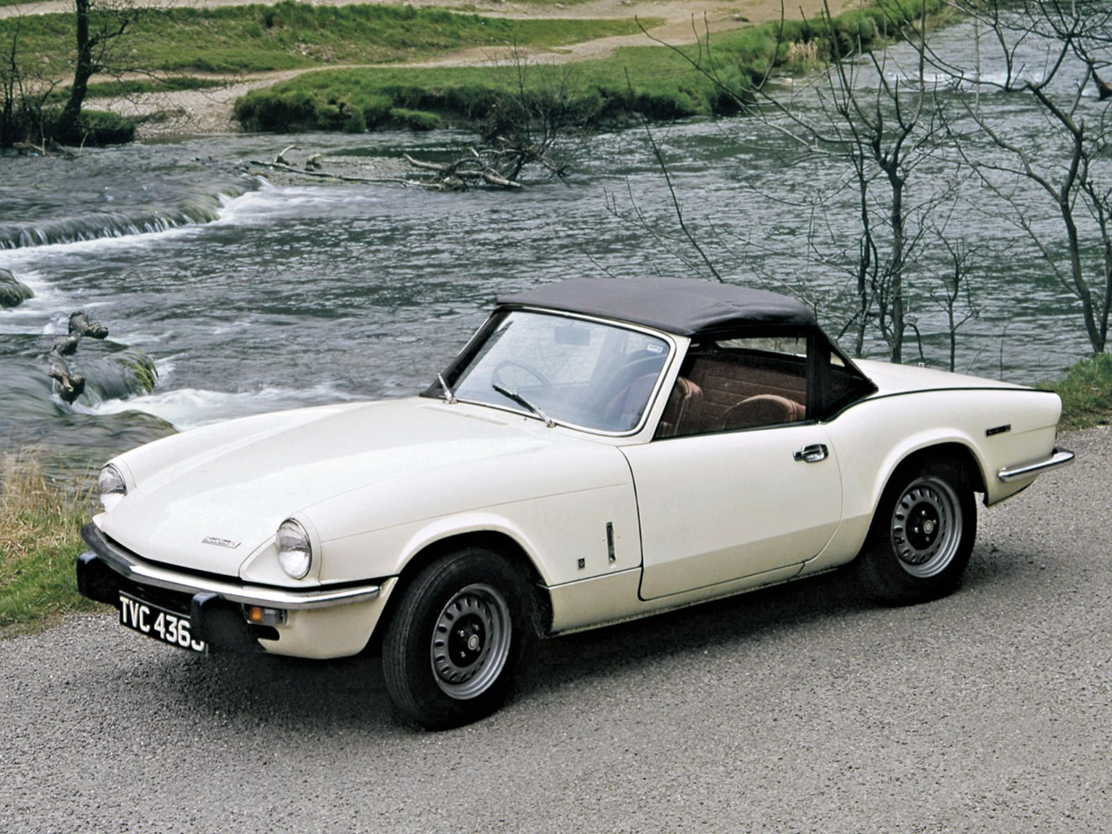 mkiv, 1970, triumph, classic, 720P, spitfire, HD Wallpaper