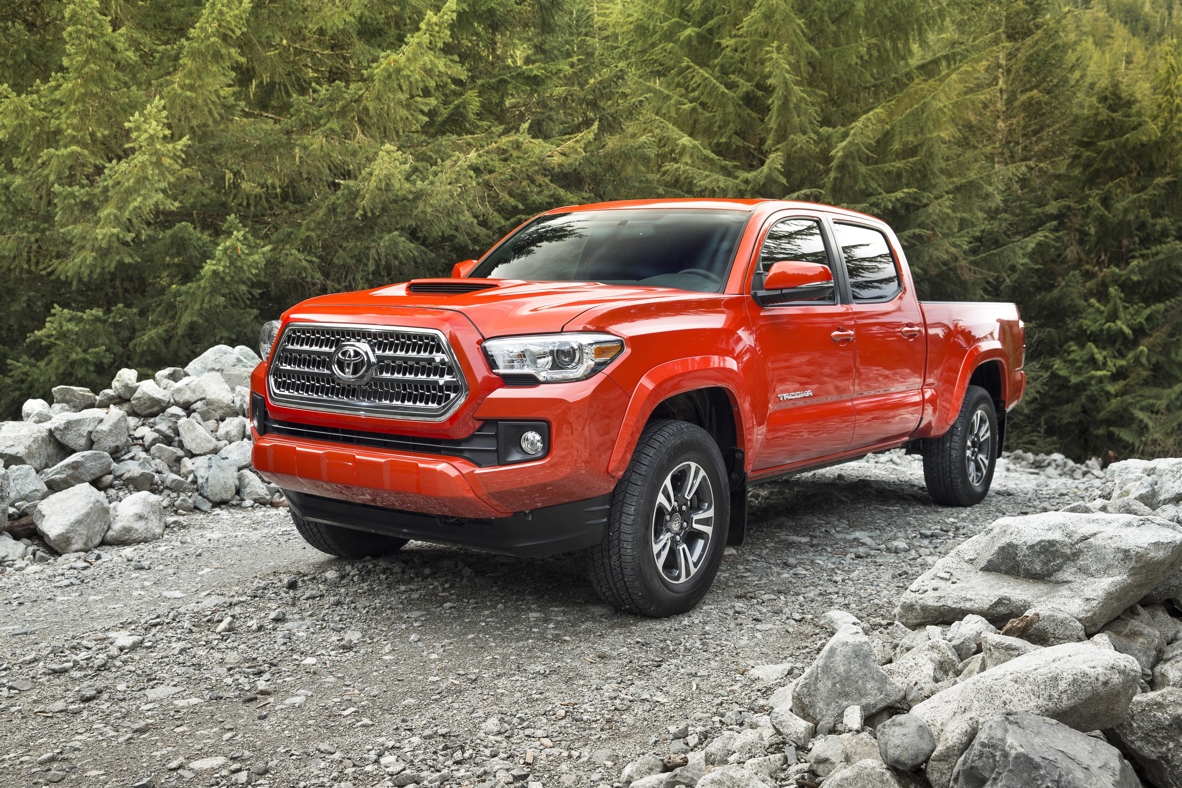 Toyota, Double Cab, 4K, Tacoma, TRD, Sport, 2015, HD Wallpaper